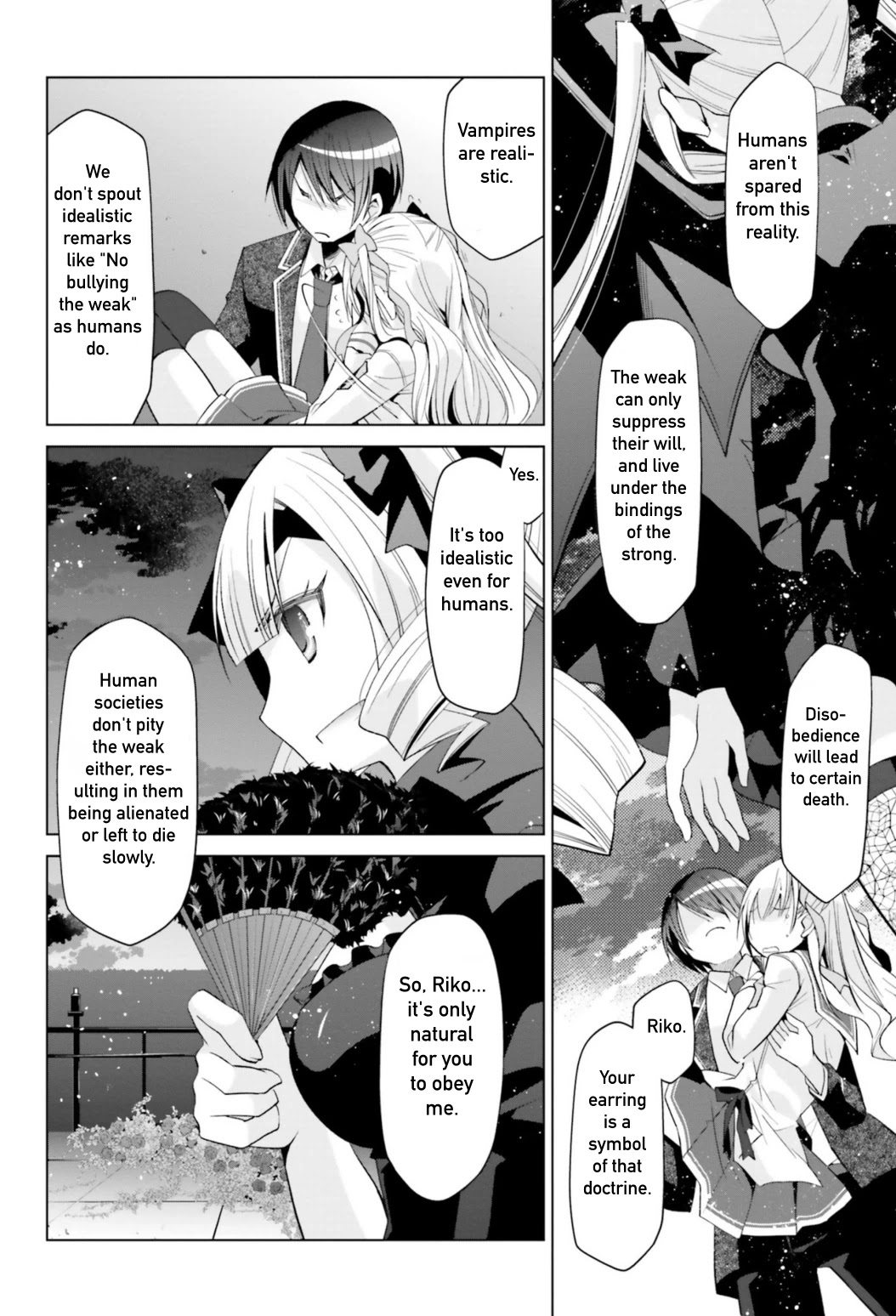 Hidan no Aria Chapter 109 page 4 - Chapter 109: Riko's Determination
