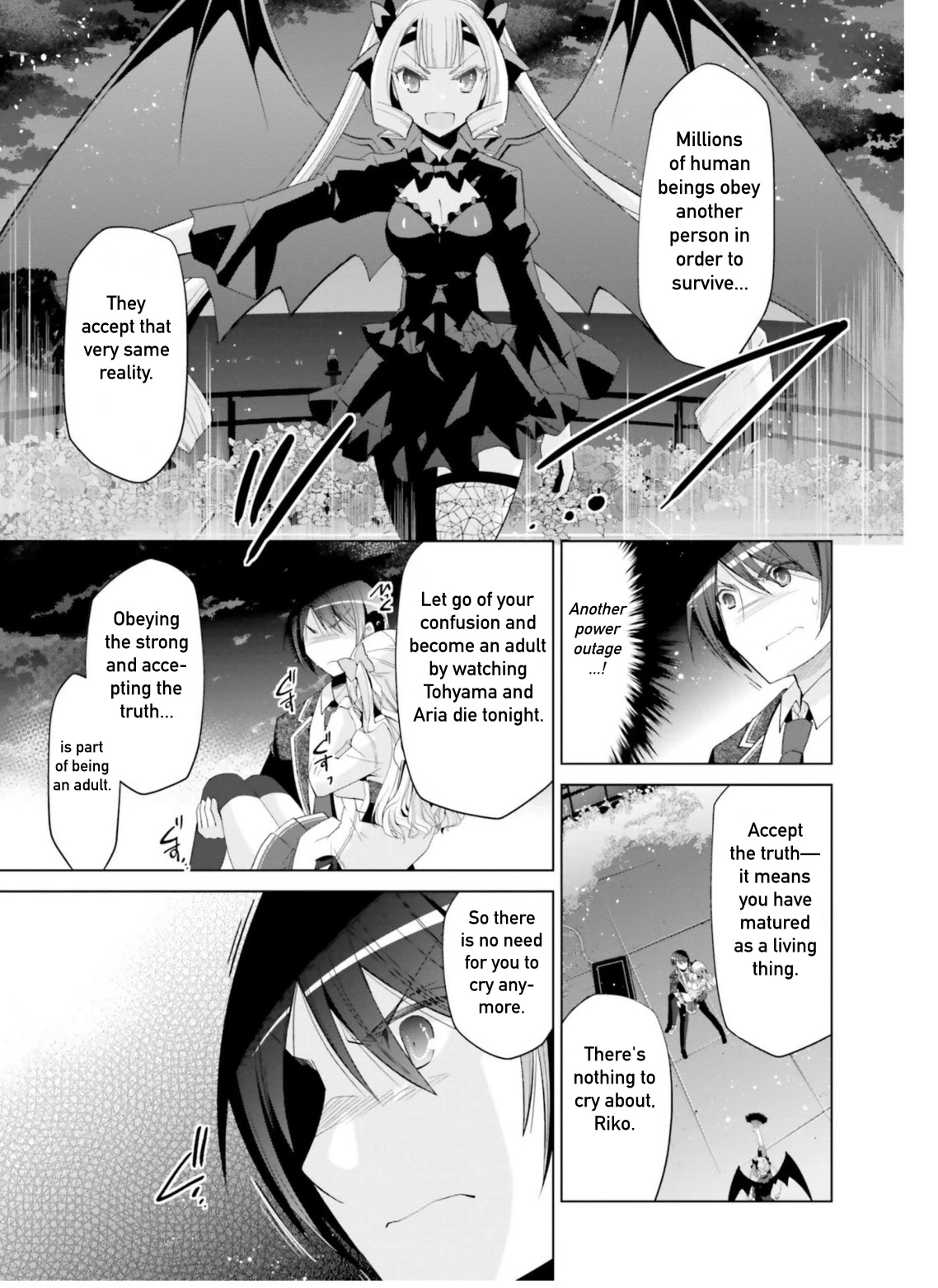 Hidan no Aria Chapter 109 page 5 - Chapter 109: Riko's Determination