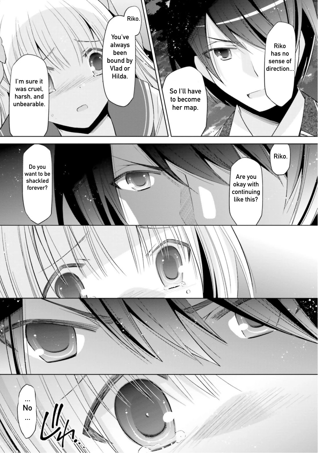 Hidan no Aria Chapter 109 page 7 - Chapter 109: Riko's Determination