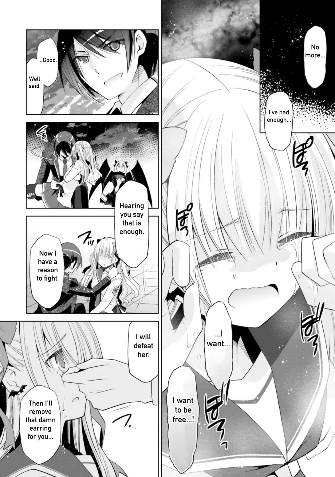 Hidan no Aria Chapter 109 page 8 - Chapter 109: Riko's Determination
