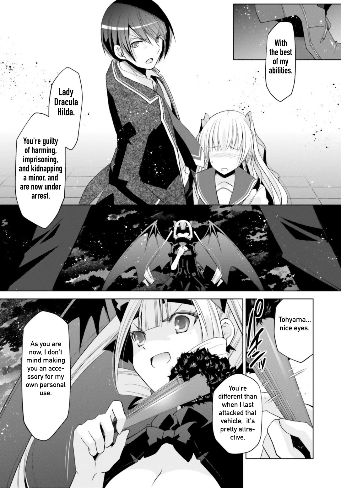 Hidan no Aria Chapter 109 page 9 - Chapter 109: Riko's Determination
