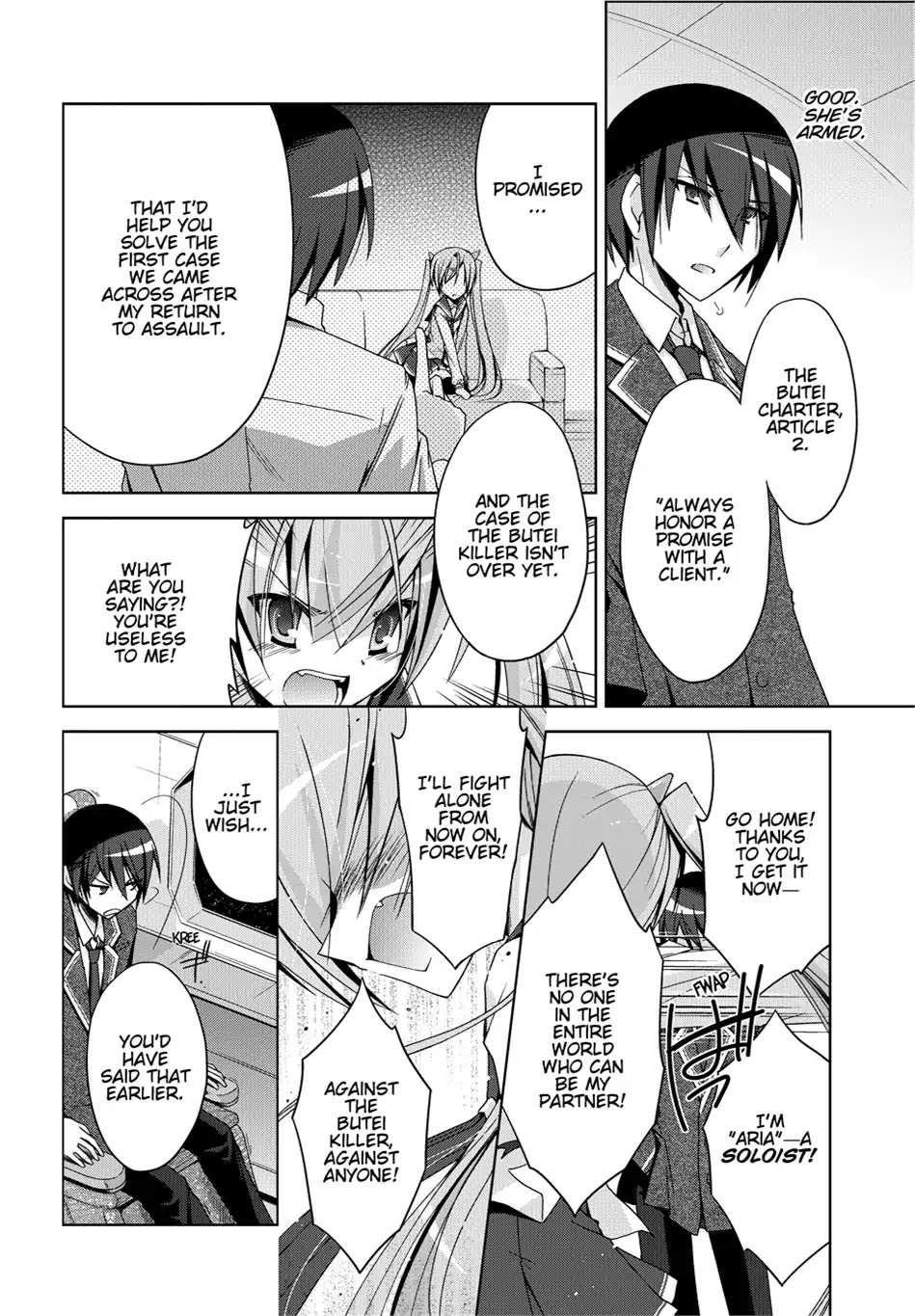 Hidan no Aria Chapter 11 page 11 - Chapter 11: Vol.3 Bullet 11: Over Tokyo Bay