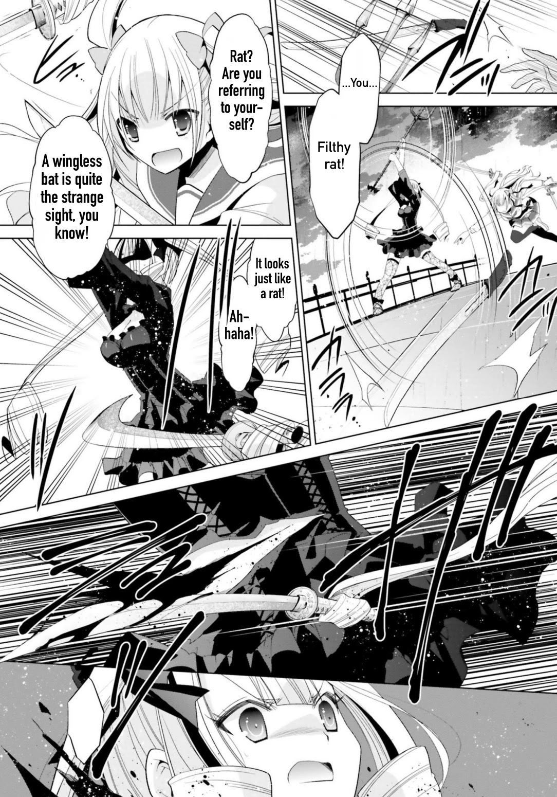 Hidan no Aria Chapter 110 page 10 - Chapter 110: 10 Minutes of Freedom