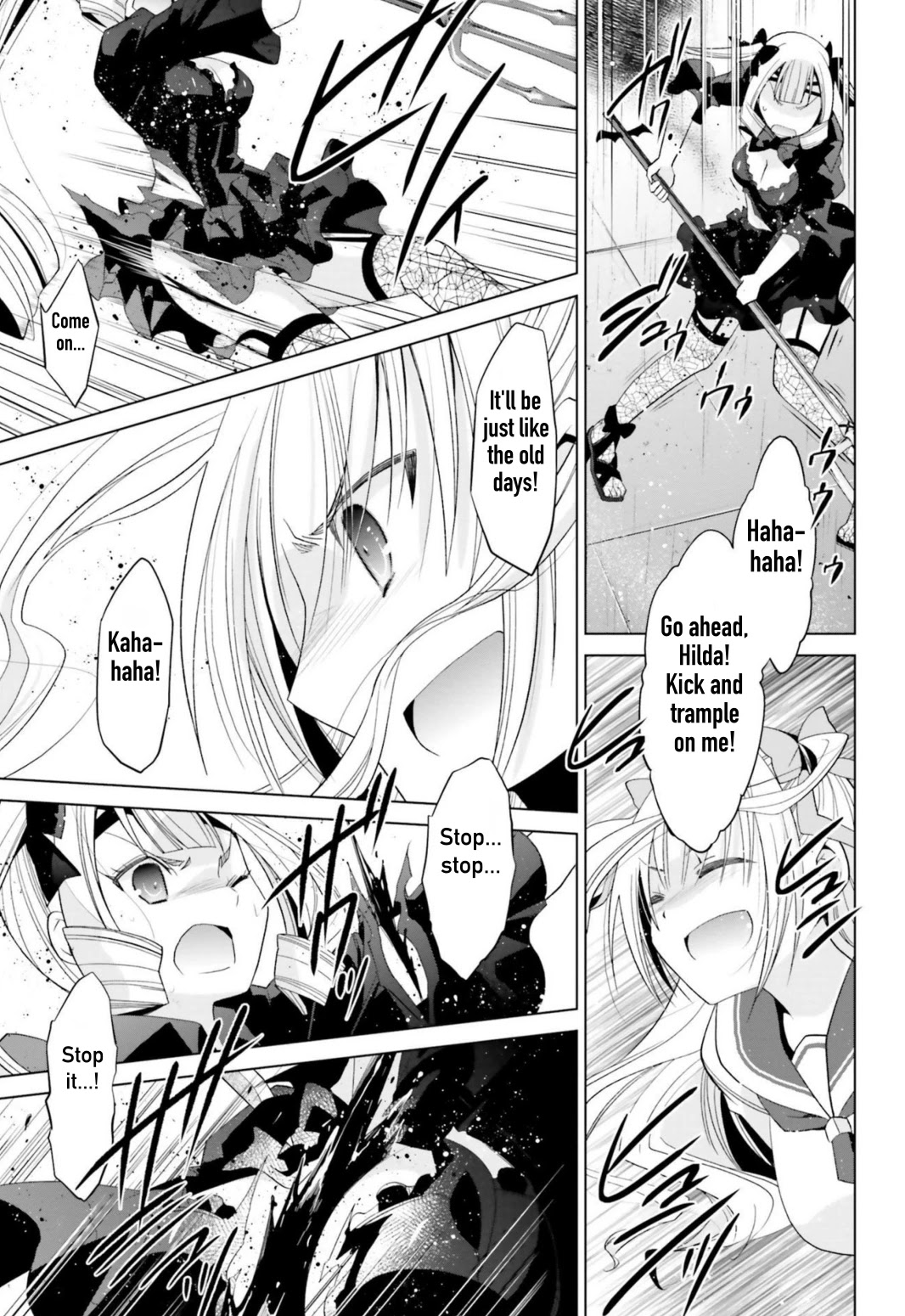 Hidan no Aria Chapter 110 page 11 - Chapter 110: 10 Minutes of Freedom