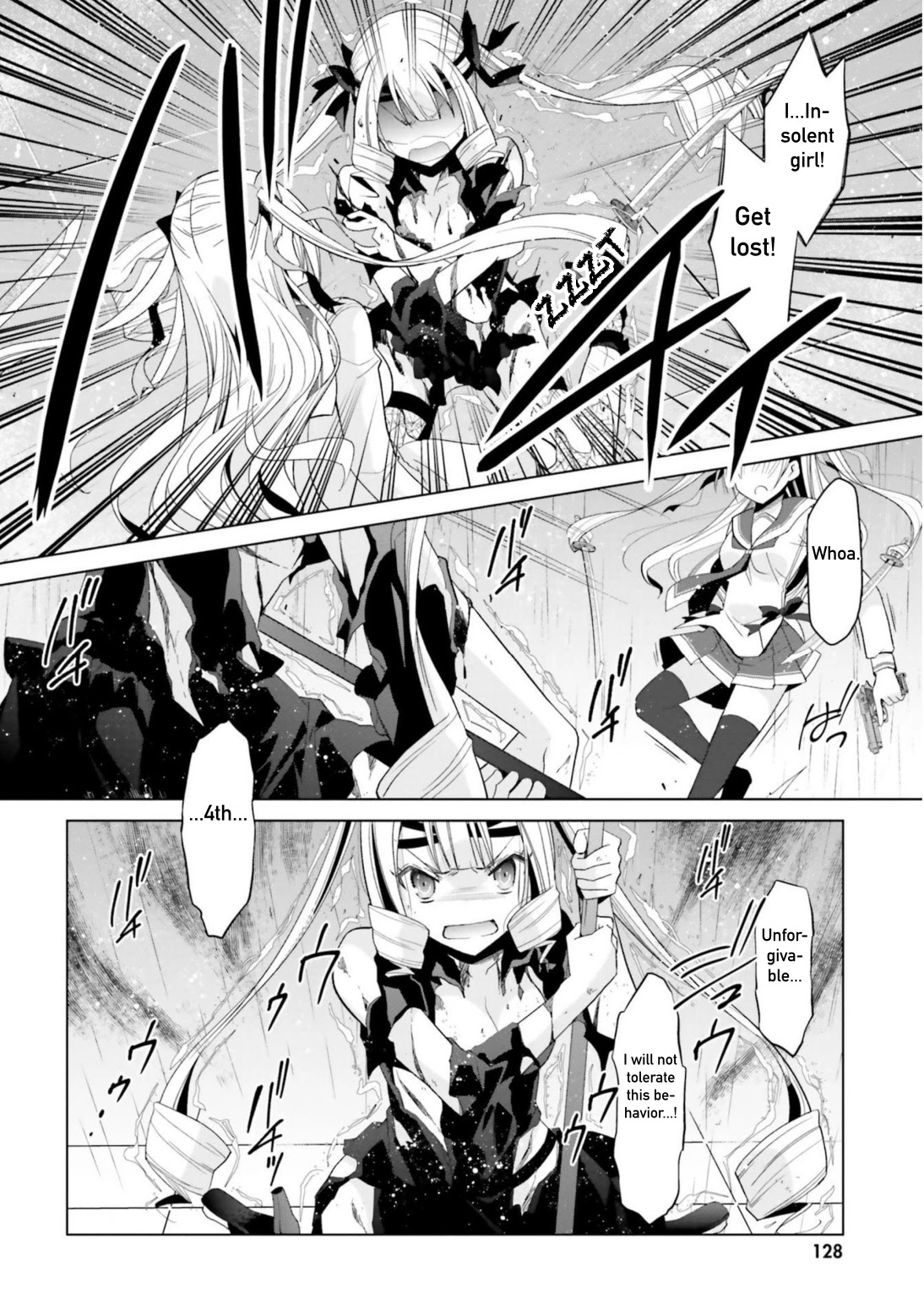 Hidan no Aria Chapter 110 page 14 - Chapter 110: 10 Minutes of Freedom