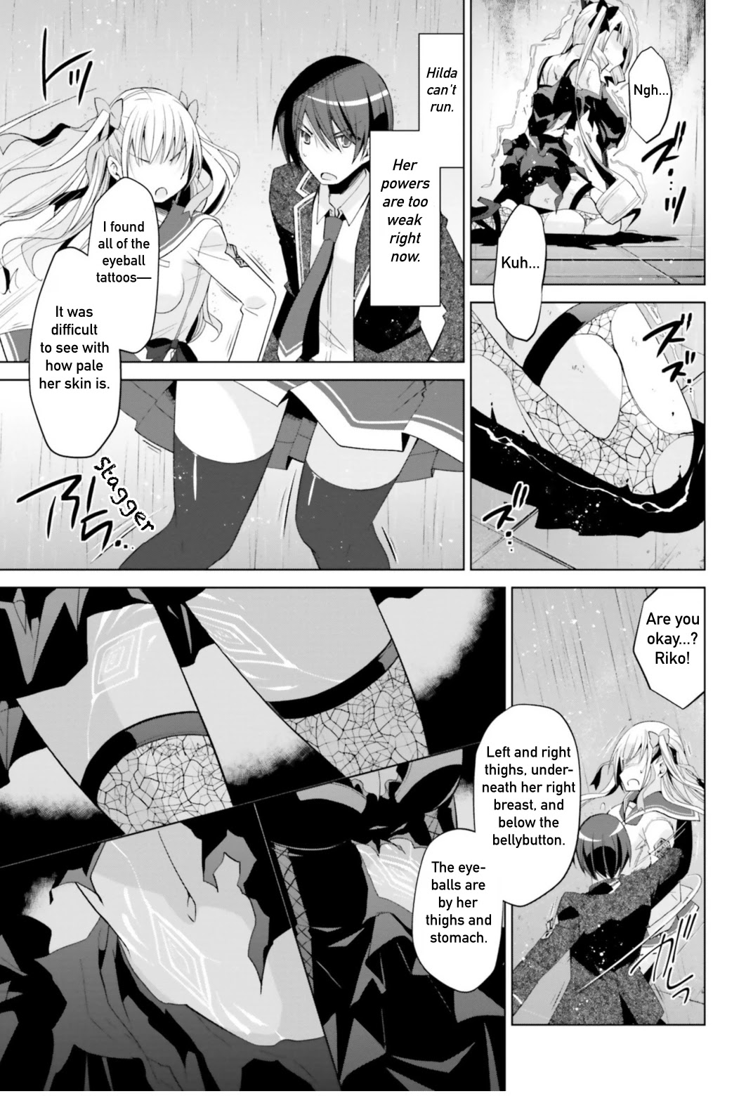 Hidan no Aria Chapter 110 page 15 - Chapter 110: 10 Minutes of Freedom