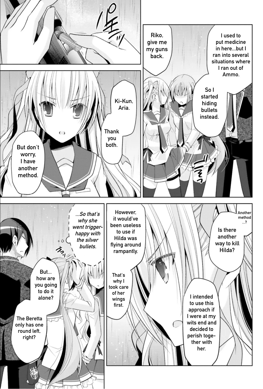 Hidan no Aria Chapter 110 page 17 - Chapter 110: 10 Minutes of Freedom