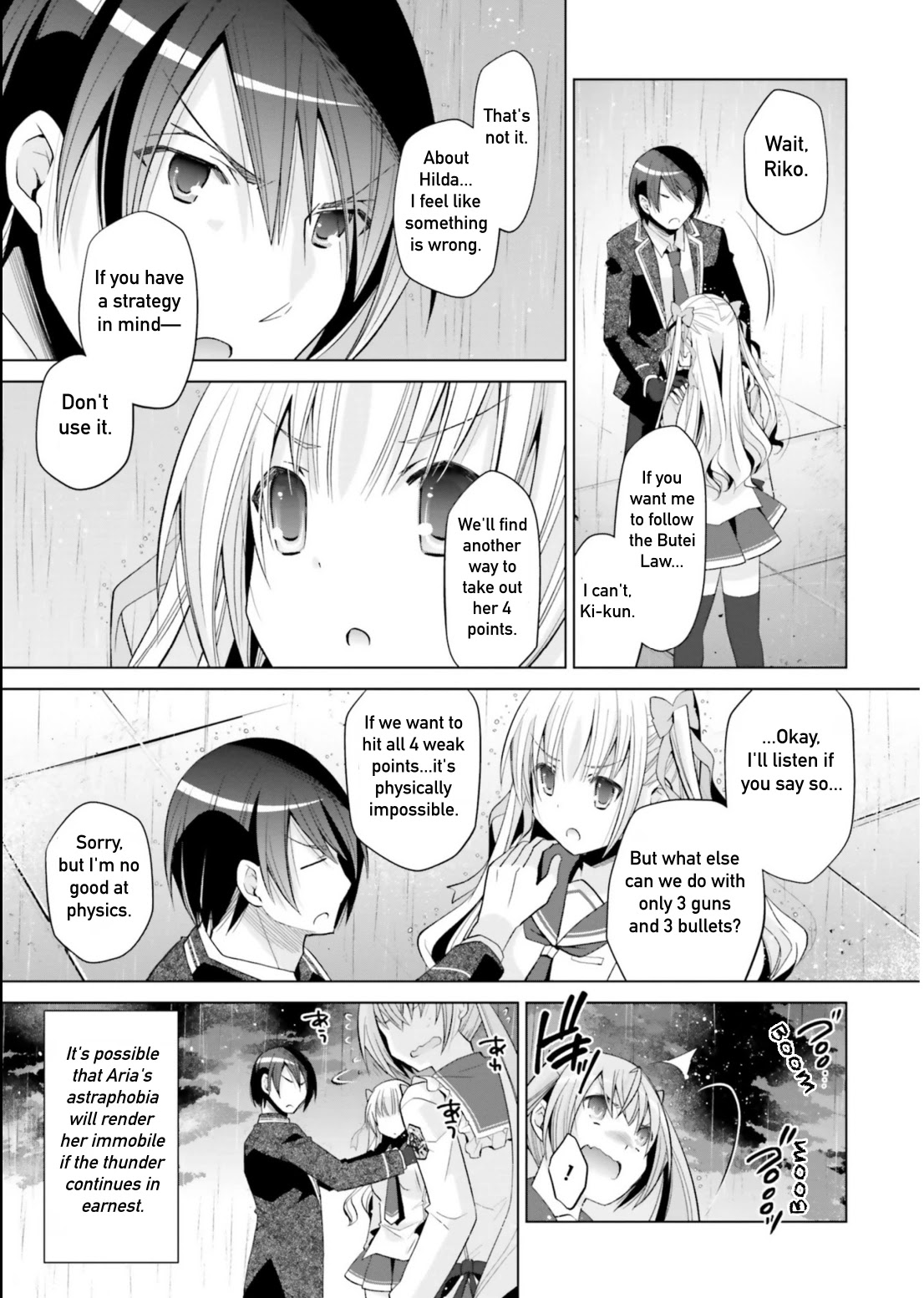 Hidan no Aria Chapter 110 page 19 - Chapter 110: 10 Minutes of Freedom