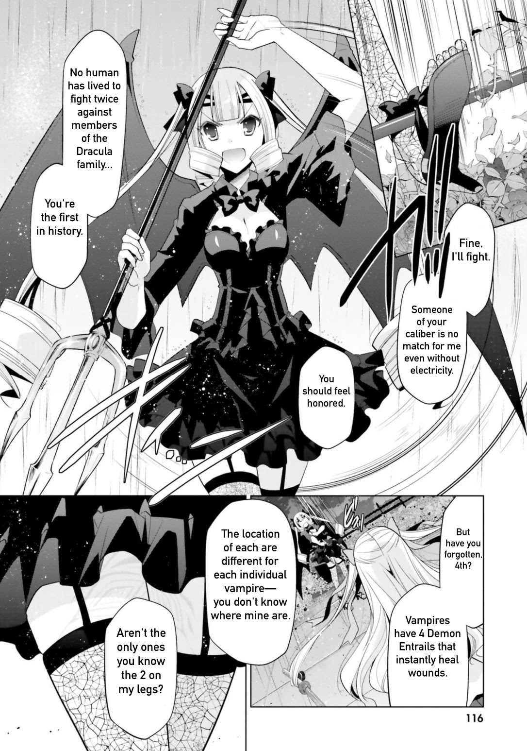 Hidan no Aria Chapter 110 page 2 - Chapter 110: 10 Minutes of Freedom