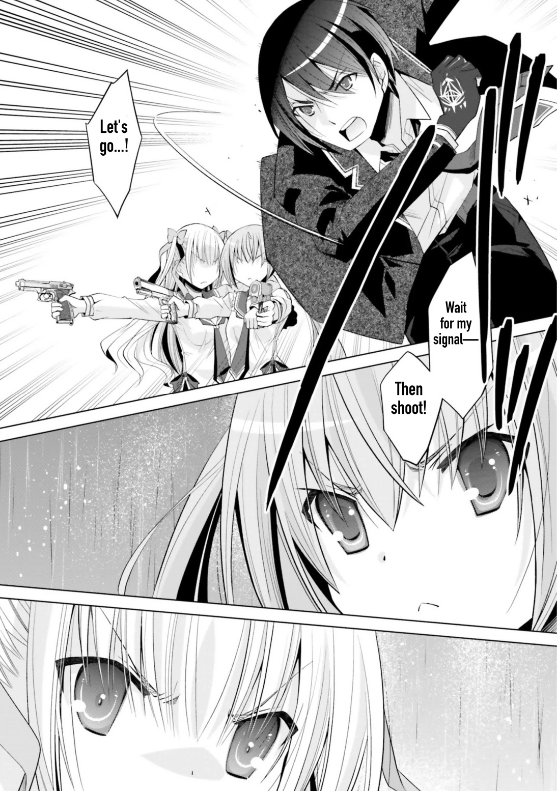 Hidan no Aria Chapter 110 page 24 - Chapter 110: 10 Minutes of Freedom