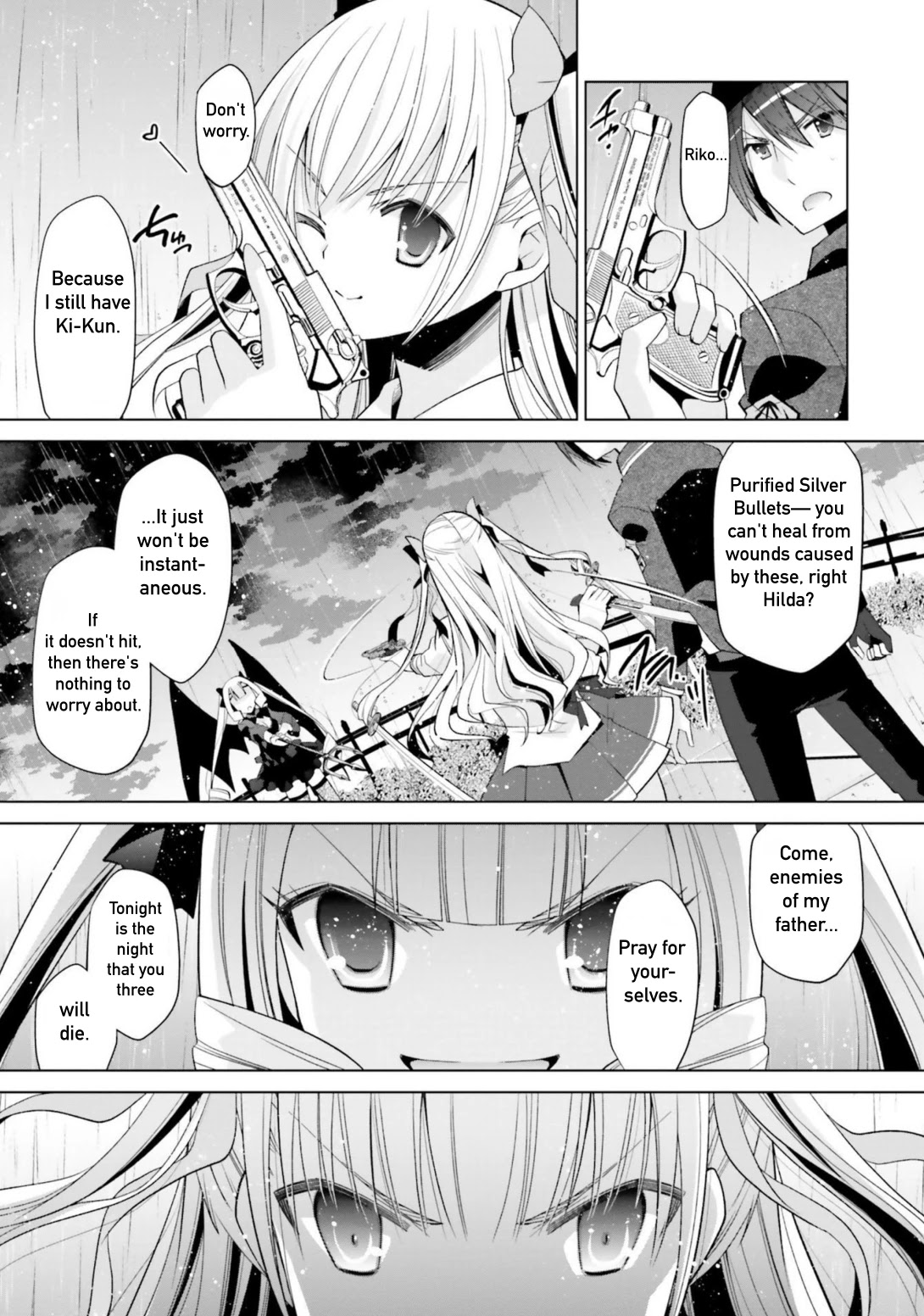 Hidan no Aria Chapter 110 page 3 - Chapter 110: 10 Minutes of Freedom