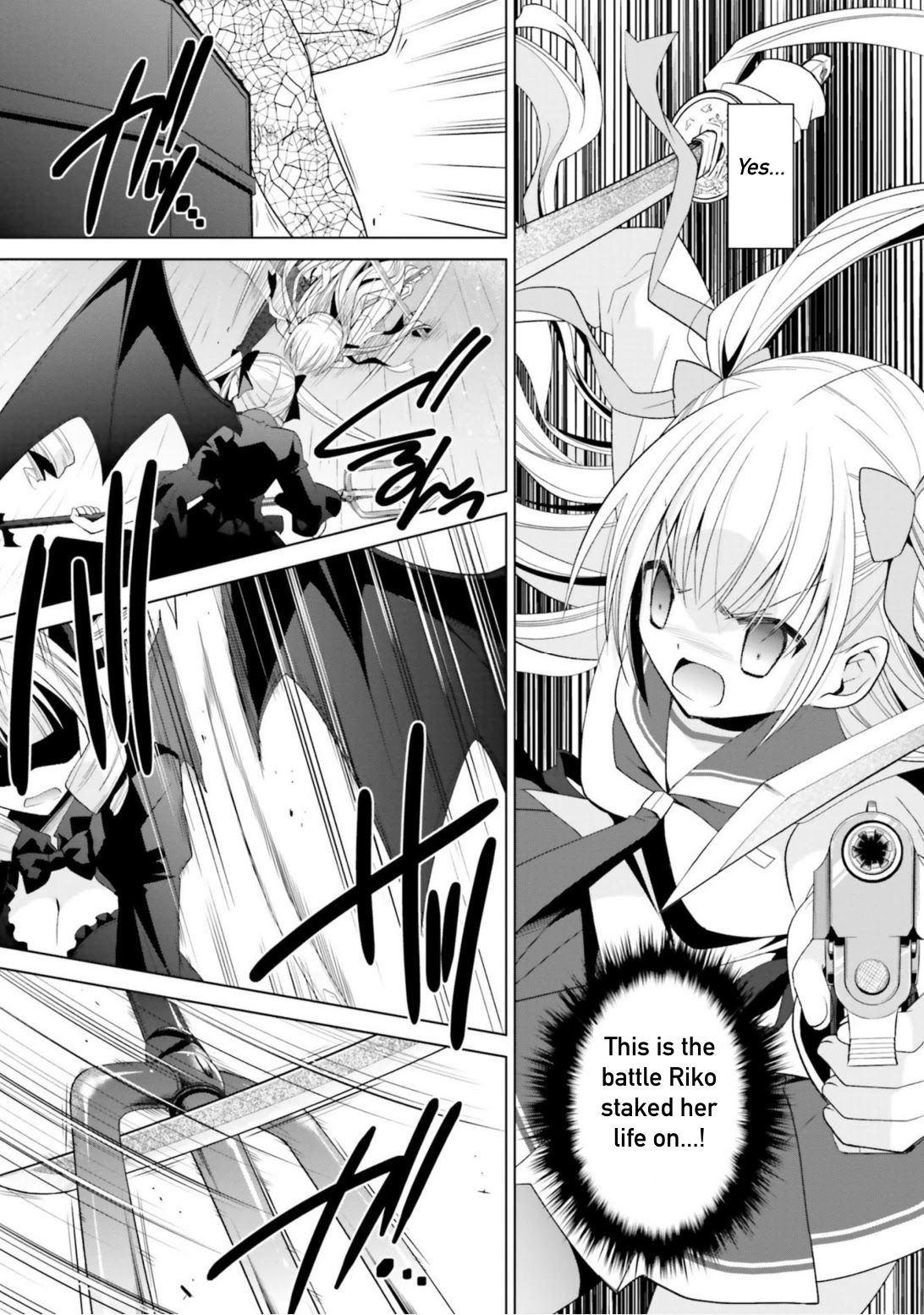 Hidan no Aria Chapter 110 page 9 - Chapter 110: 10 Minutes of Freedom
