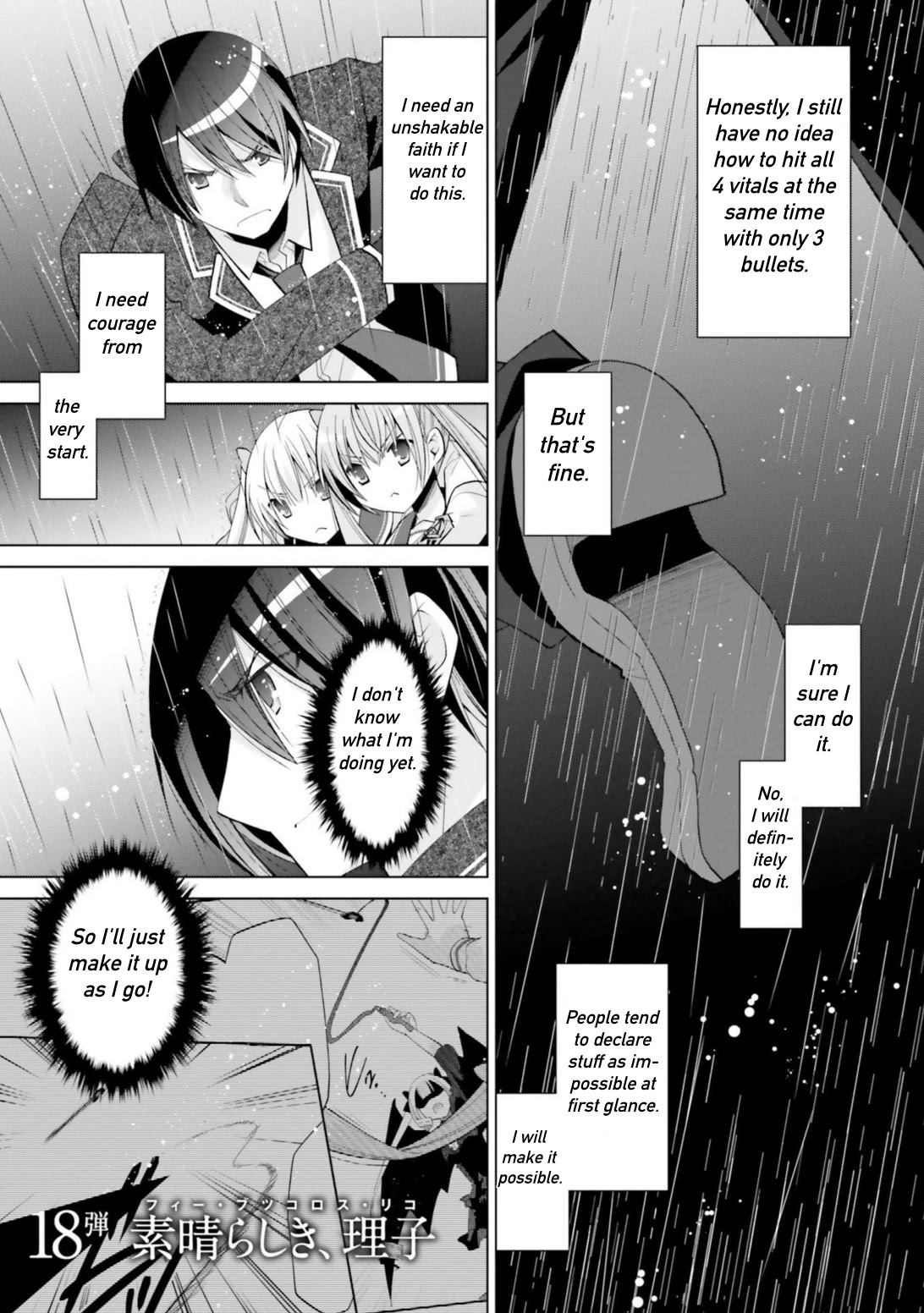 Hidan no Aria Chapter 111 page 1 - Chapter 111: The Real Riko