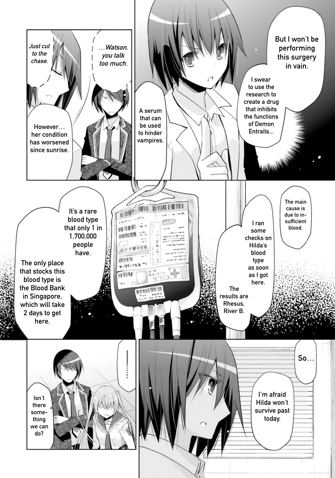 Hidan no Aria Chapter 112 page 12 - Chapter 112: Like Riko