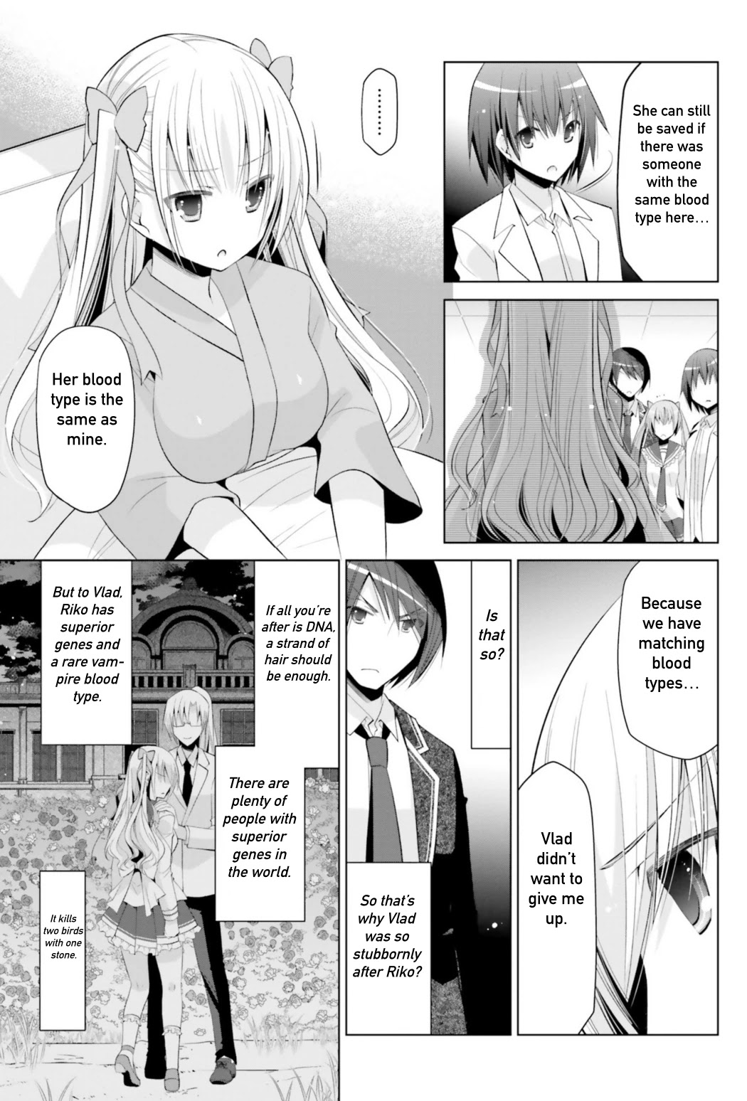 Hidan no Aria Chapter 112 page 13 - Chapter 112: Like Riko