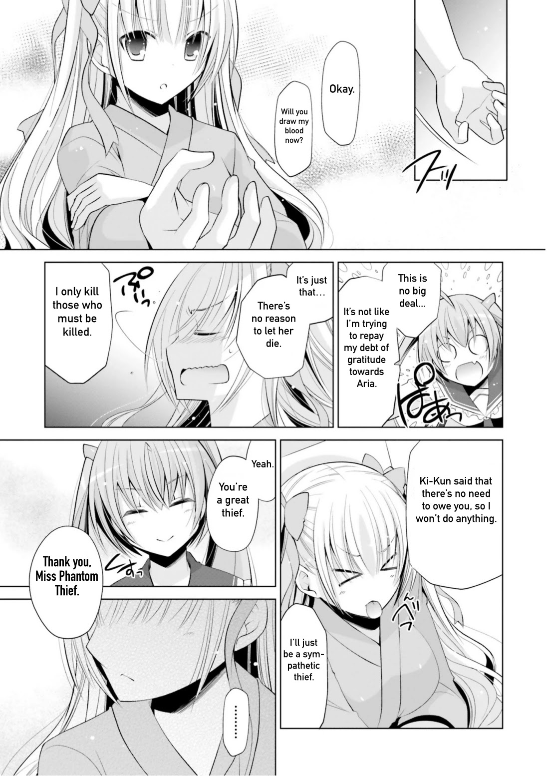 Hidan no Aria Chapter 112 page 15 - Chapter 112: Like Riko