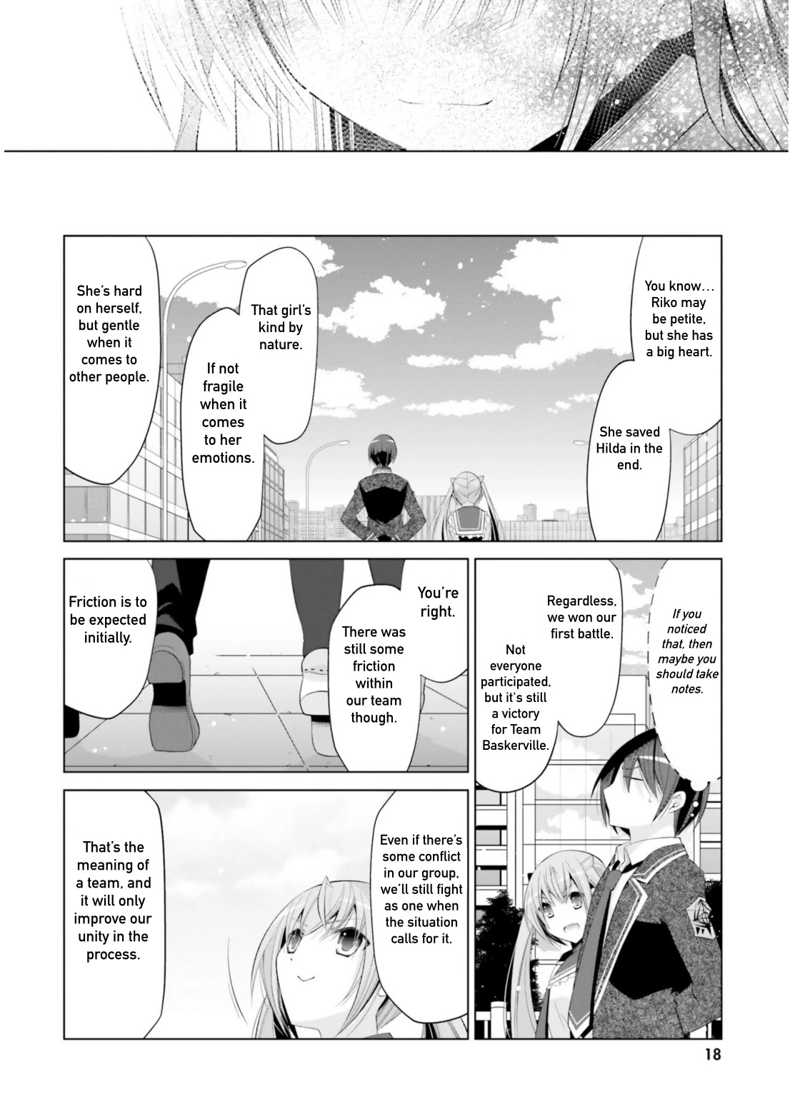 Hidan no Aria Chapter 112 page 16 - Chapter 112: Like Riko