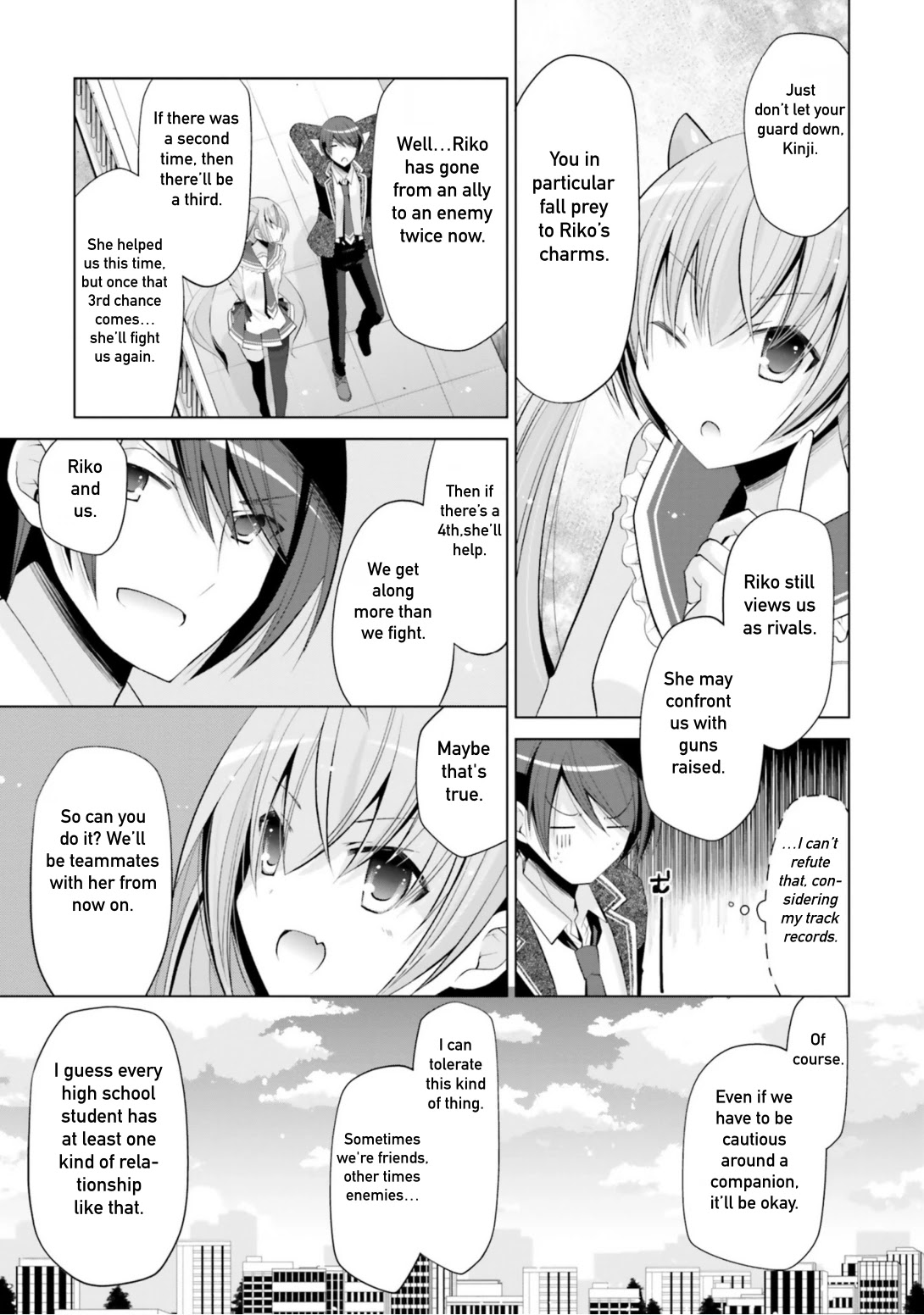 Hidan no Aria Chapter 112 page 17 - Chapter 112: Like Riko