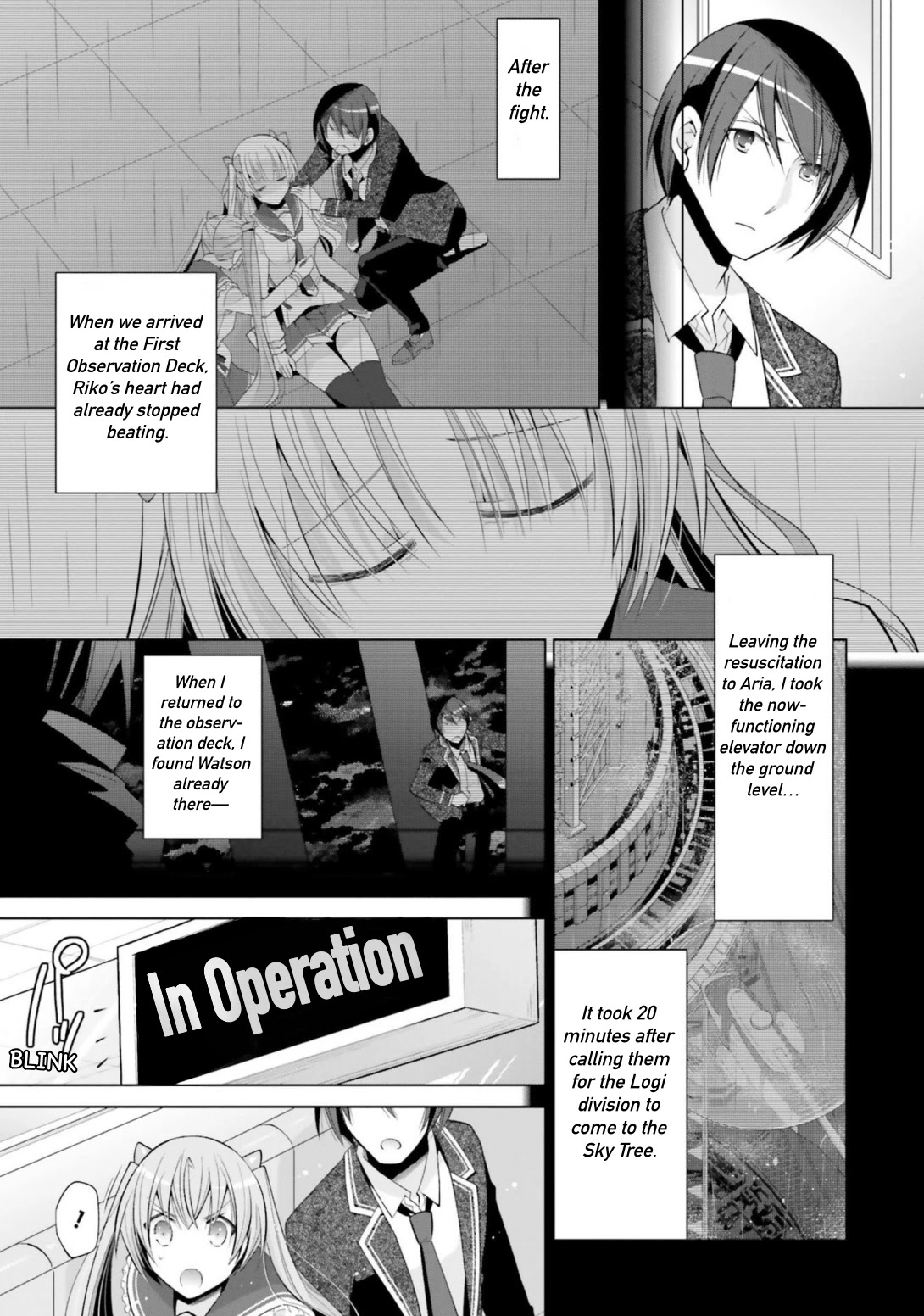 Hidan no Aria Chapter 112 page 4 - Chapter 112: Like Riko