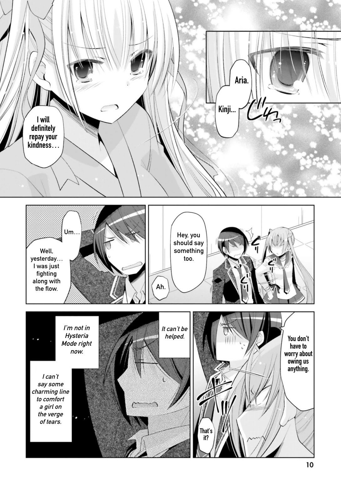 Hidan no Aria Chapter 112 page 8 - Chapter 112: Like Riko