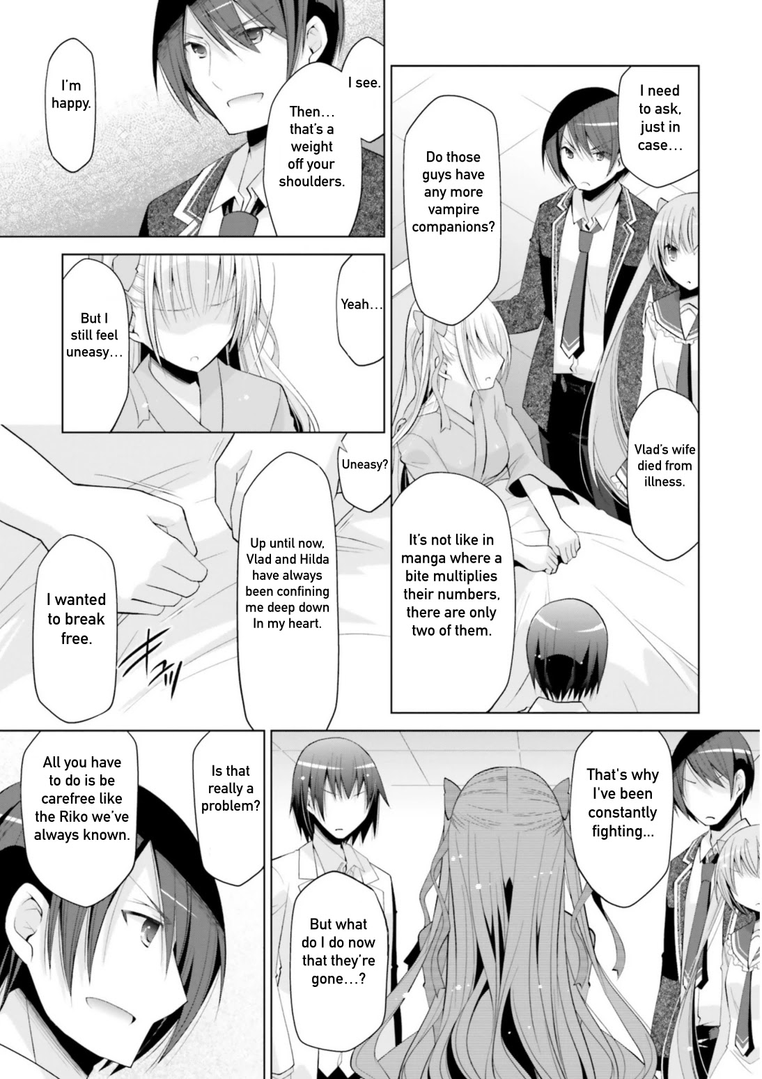 Hidan no Aria Chapter 112 page 9 - Chapter 112: Like Riko