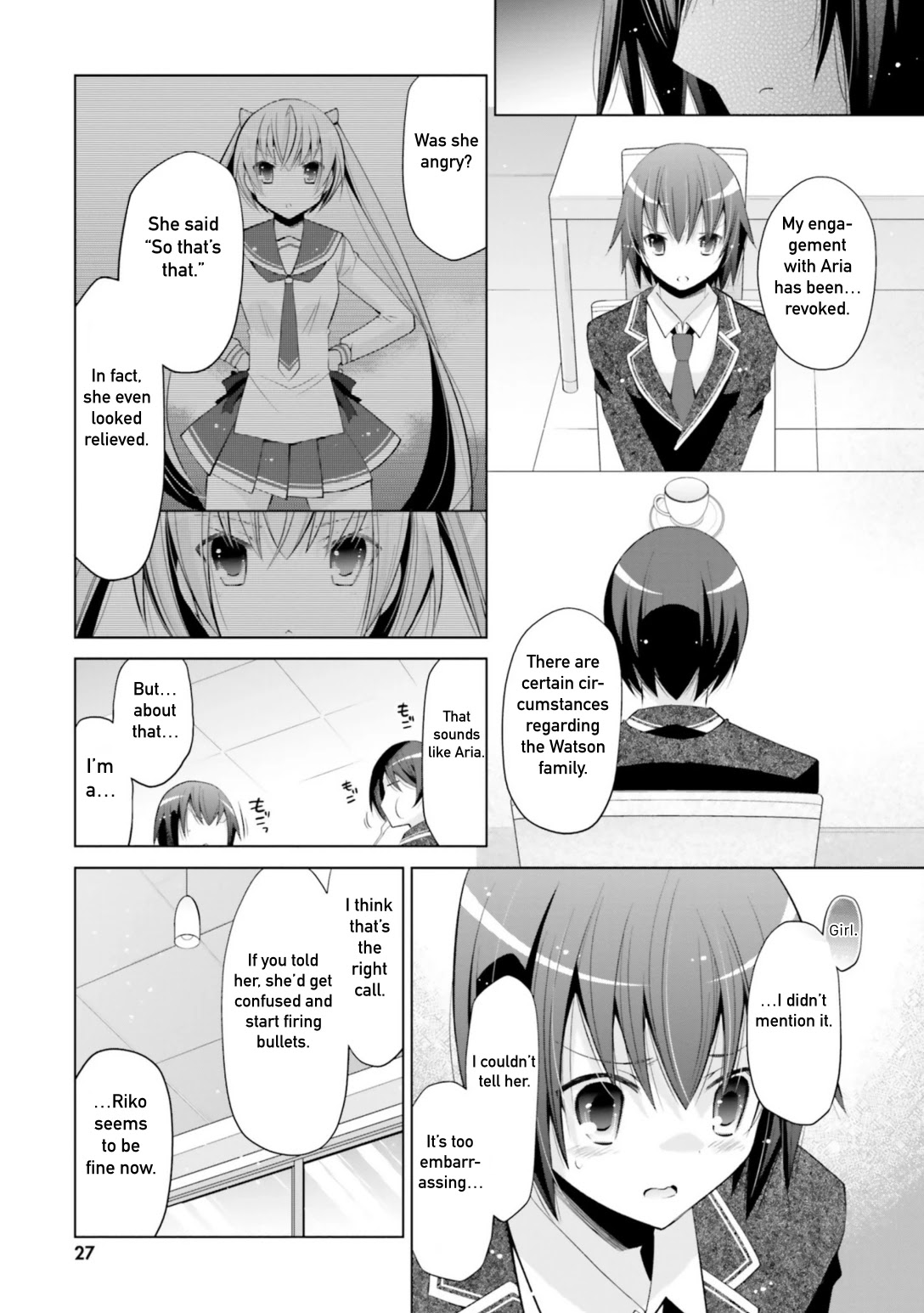 Hidan no Aria Chapter 113 page 3 - Chapter 113: Shock Therapy