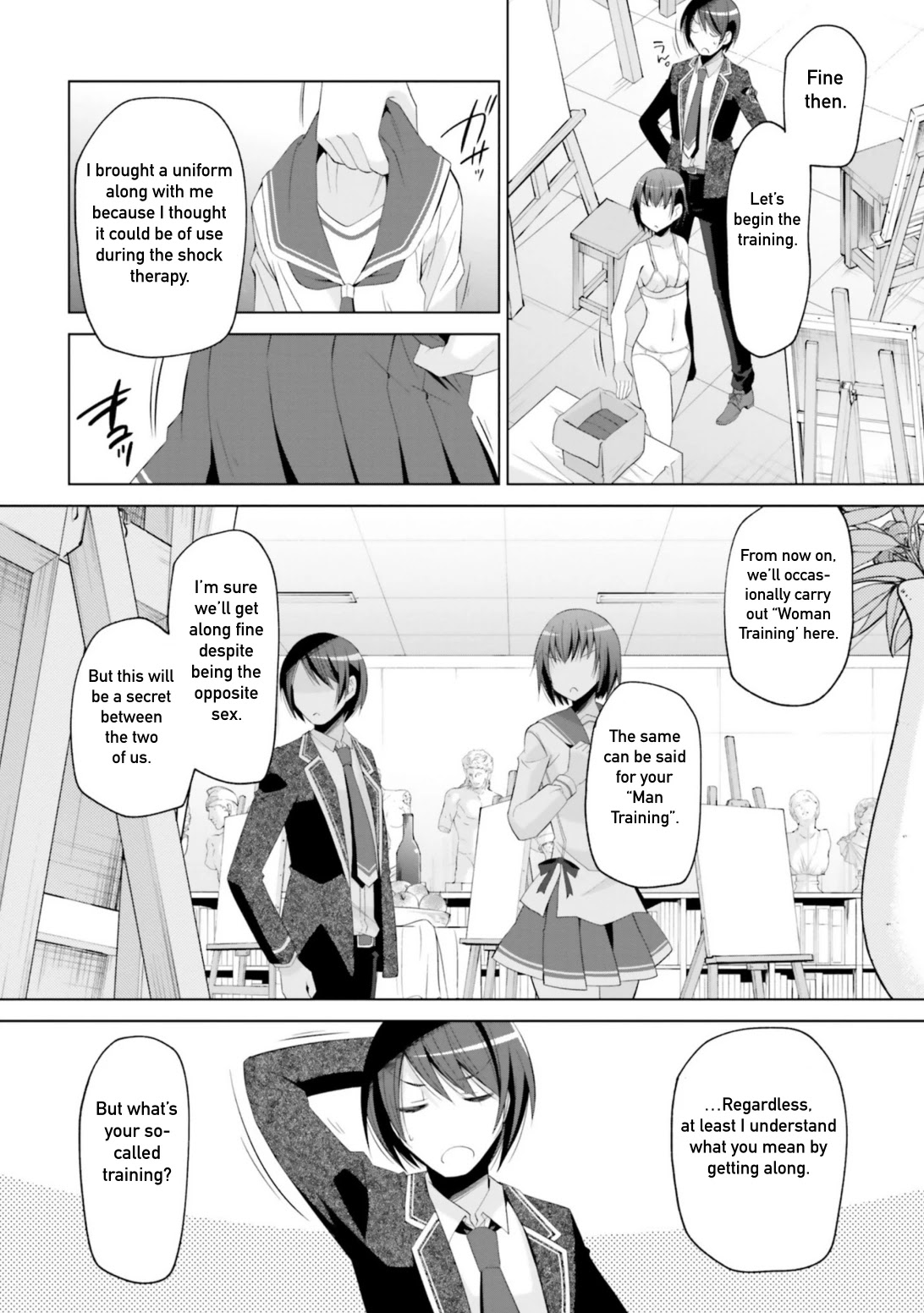 Hidan no Aria Chapter 114 page 4 - Chapter 114: Cultural Festival, Day 1