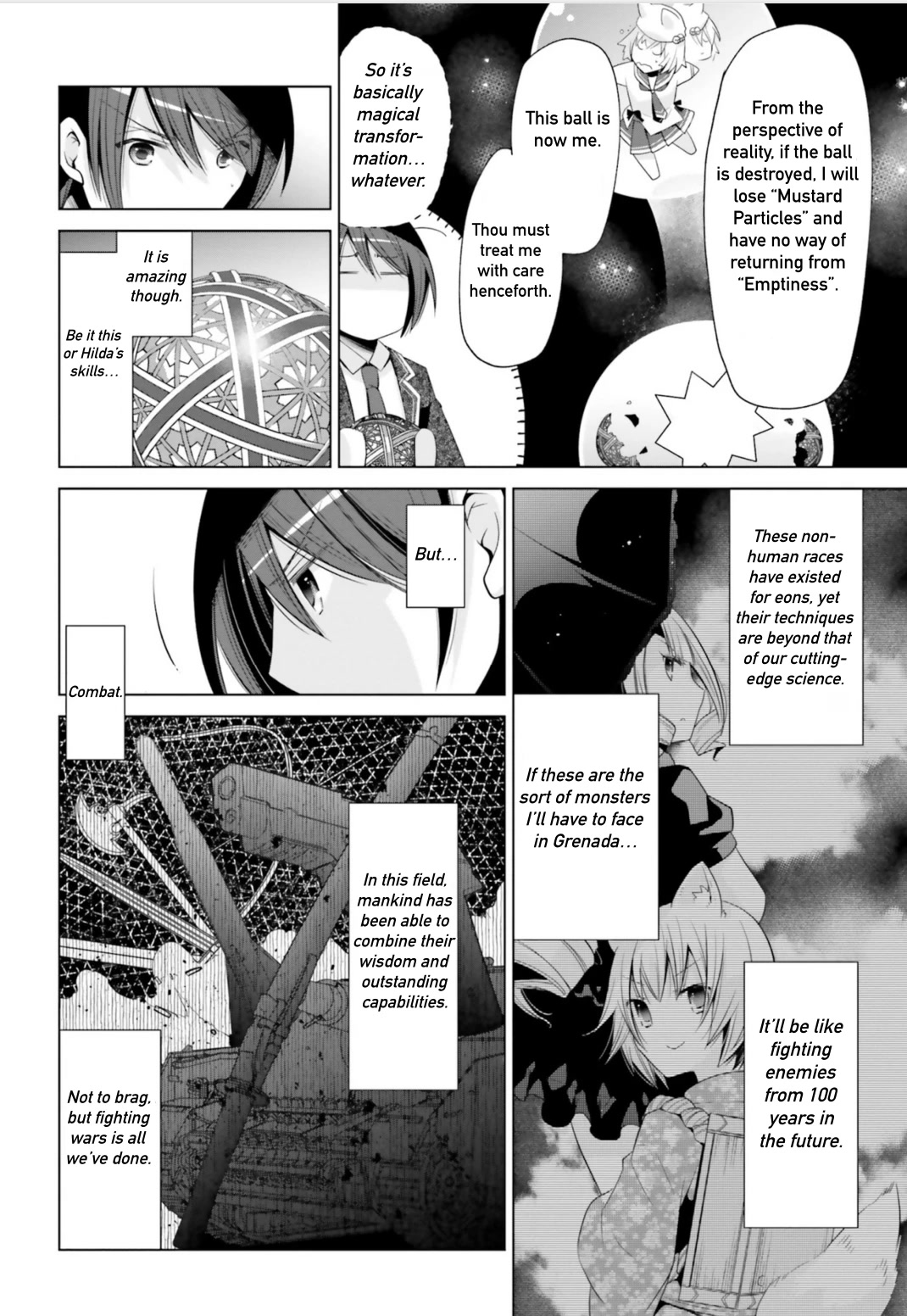 Hidan no Aria Chapter 115 page 18 - Chapter 115: Foreboding