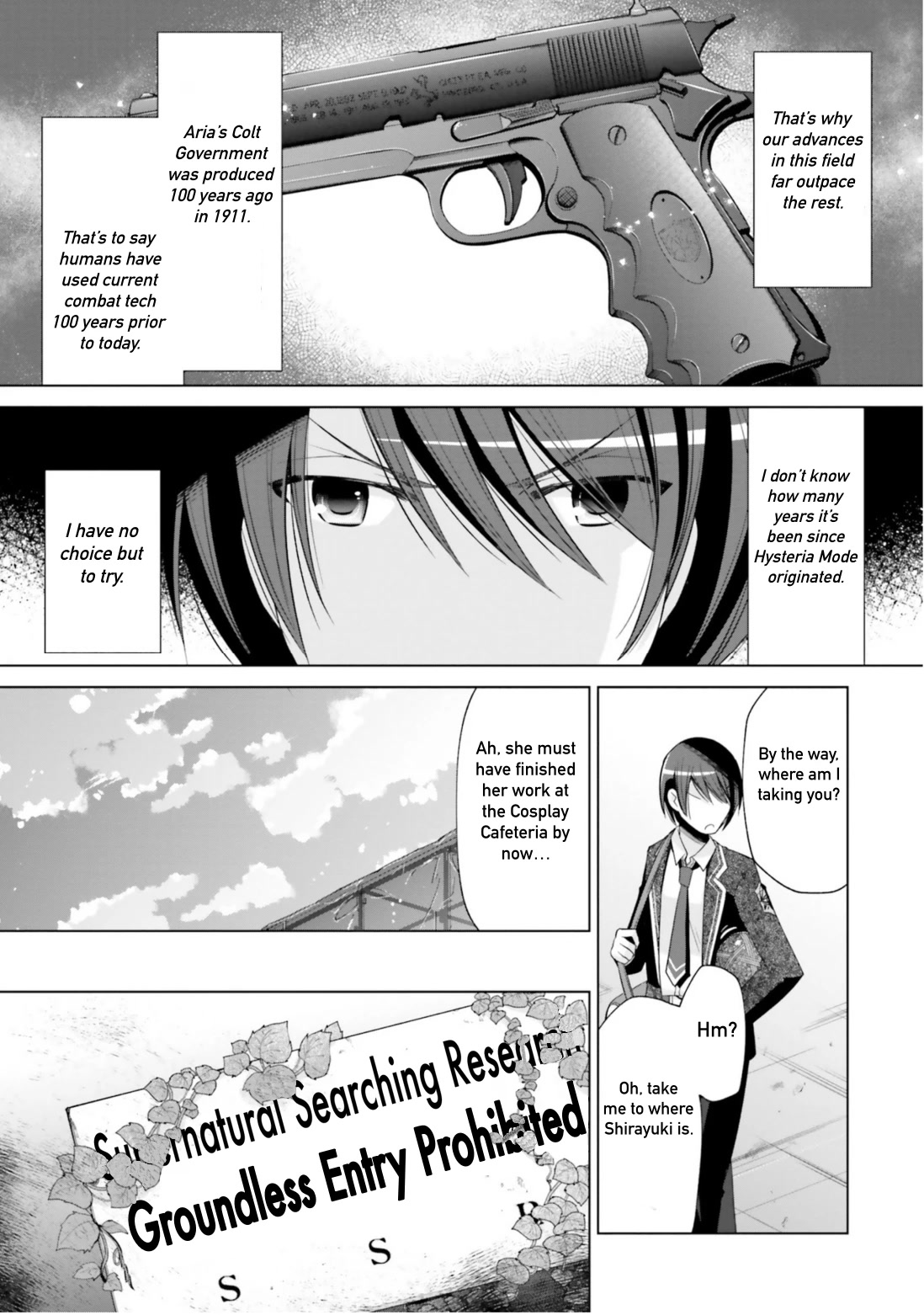 Hidan no Aria Chapter 115 page 19 - Chapter 115: Foreboding