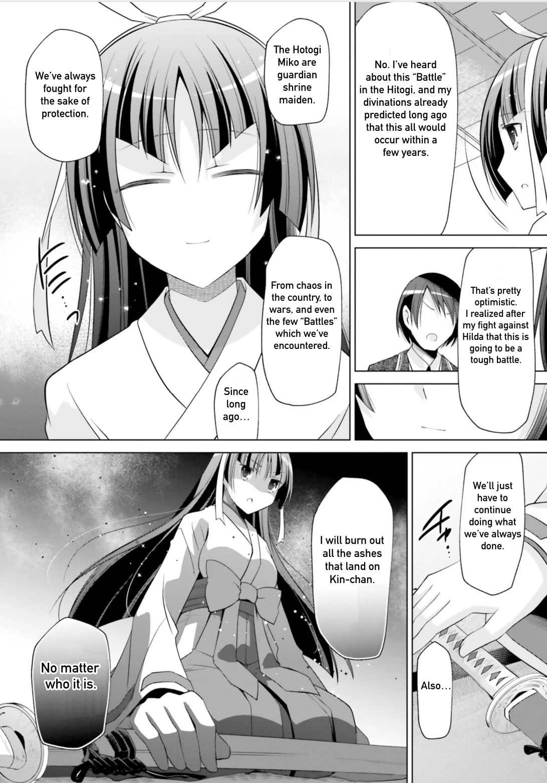 Hidan no Aria Chapter 115 page 26 - Chapter 115: Foreboding