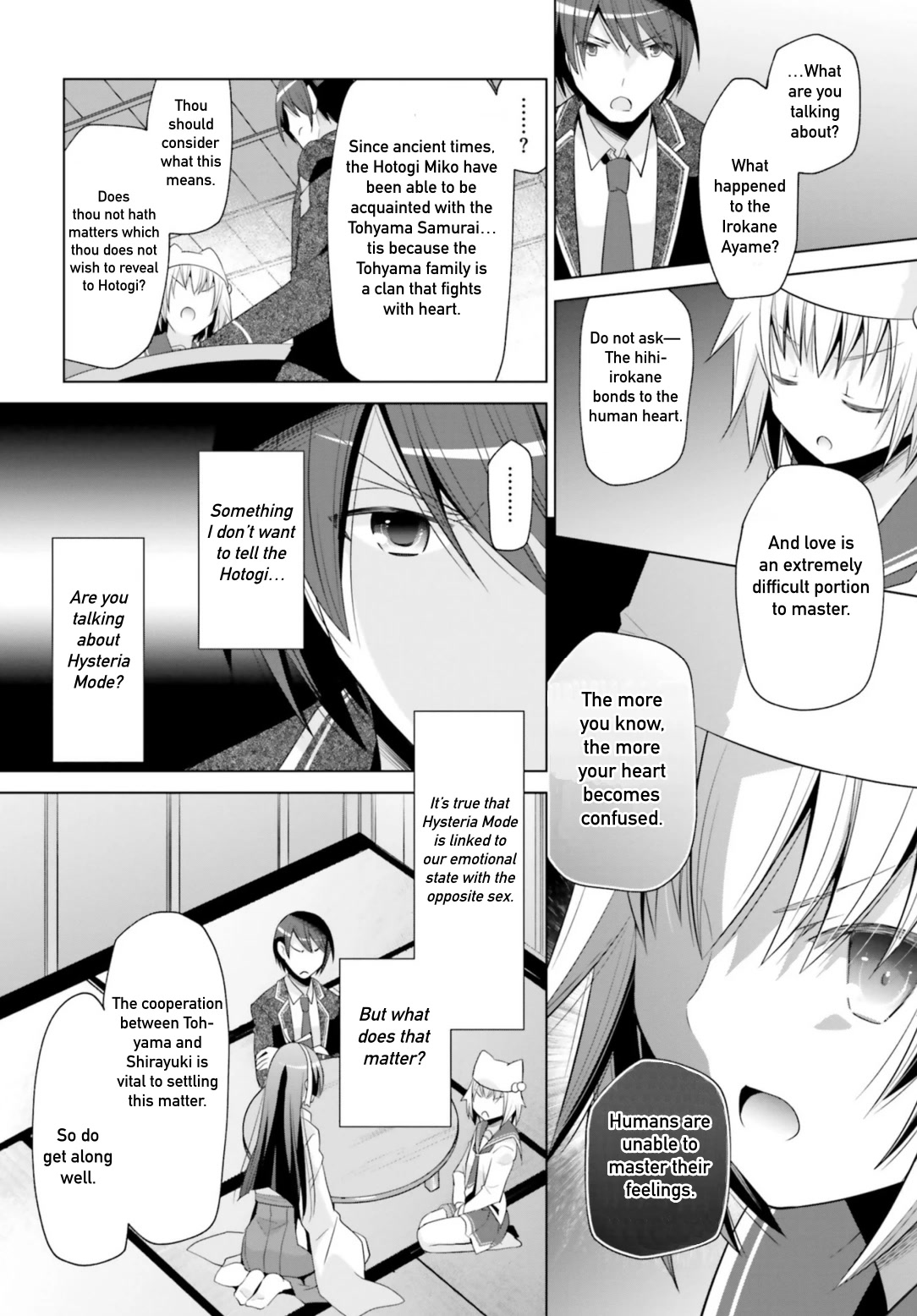 Hidan no Aria Chapter 115 page 30 - Chapter 115: Foreboding