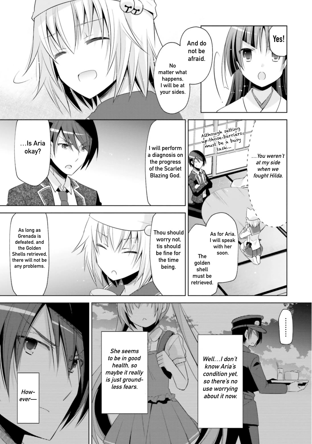 Hidan no Aria Chapter 115 page 31 - Chapter 115: Foreboding