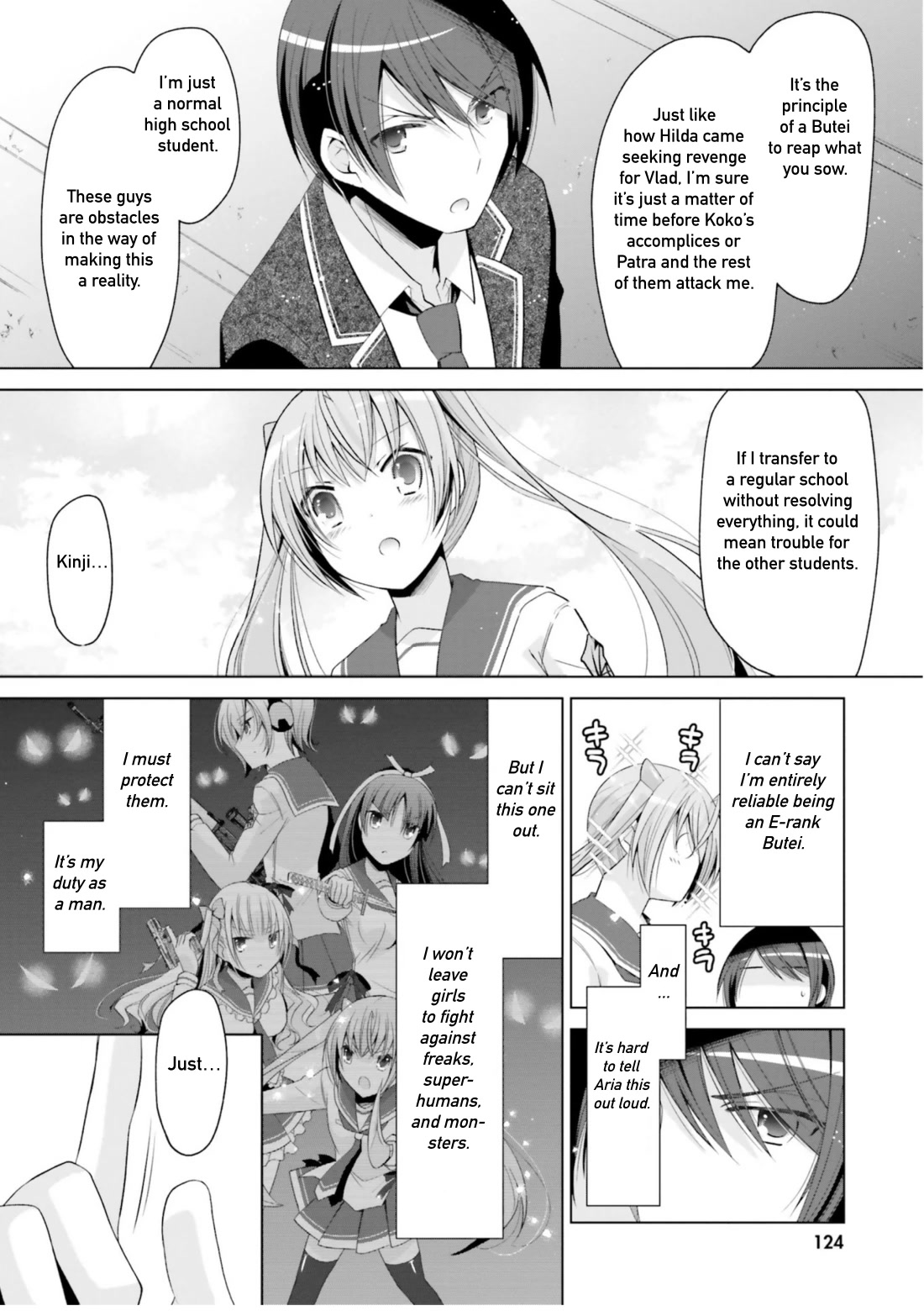 Hidan no Aria Chapter 116 page 10 - Chapter 116: Culture Festival, Day 2