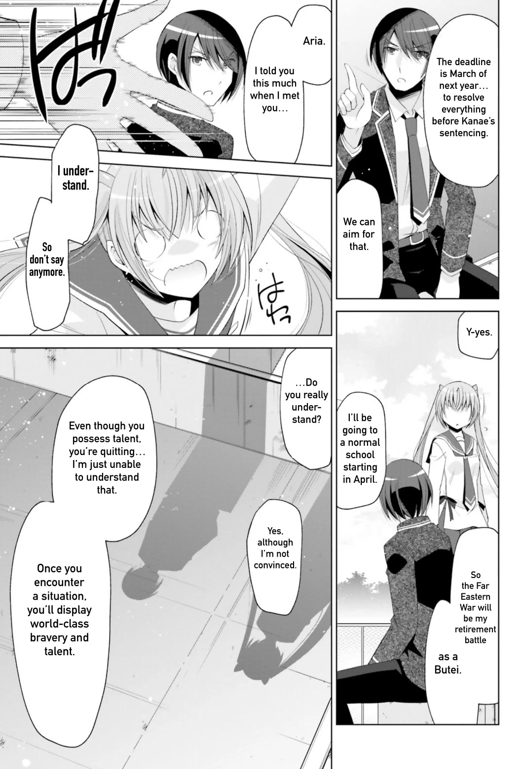 Hidan no Aria Chapter 116 page 11 - Chapter 116: Culture Festival, Day 2