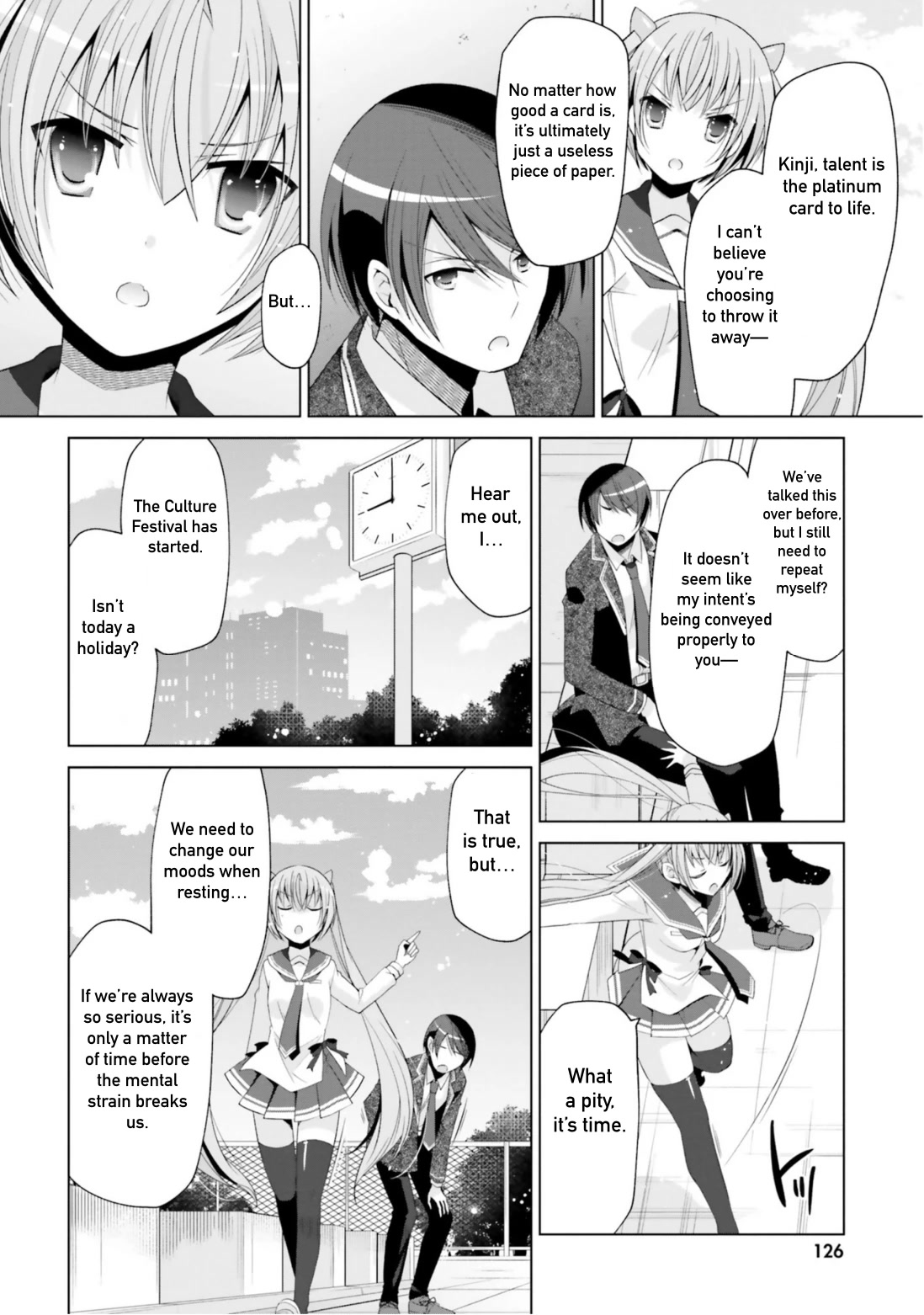Hidan no Aria Chapter 116 page 12 - Chapter 116: Culture Festival, Day 2
