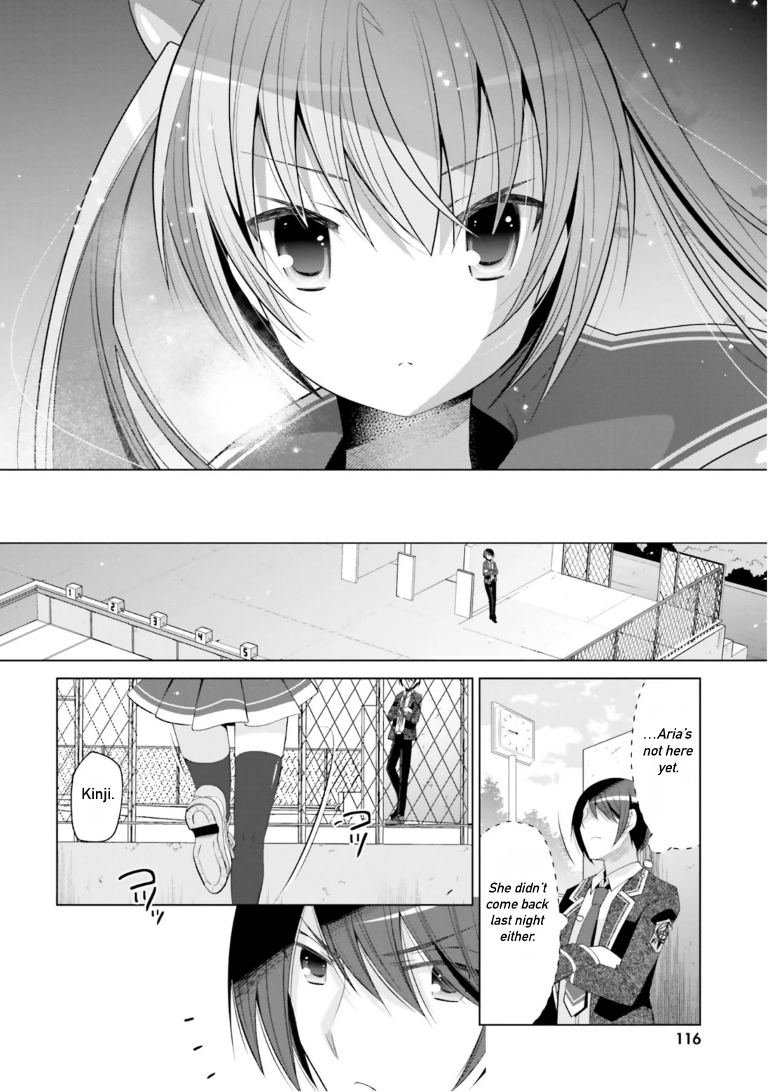 Hidan no Aria Chapter 116 page 2 - Chapter 116: Culture Festival, Day 2