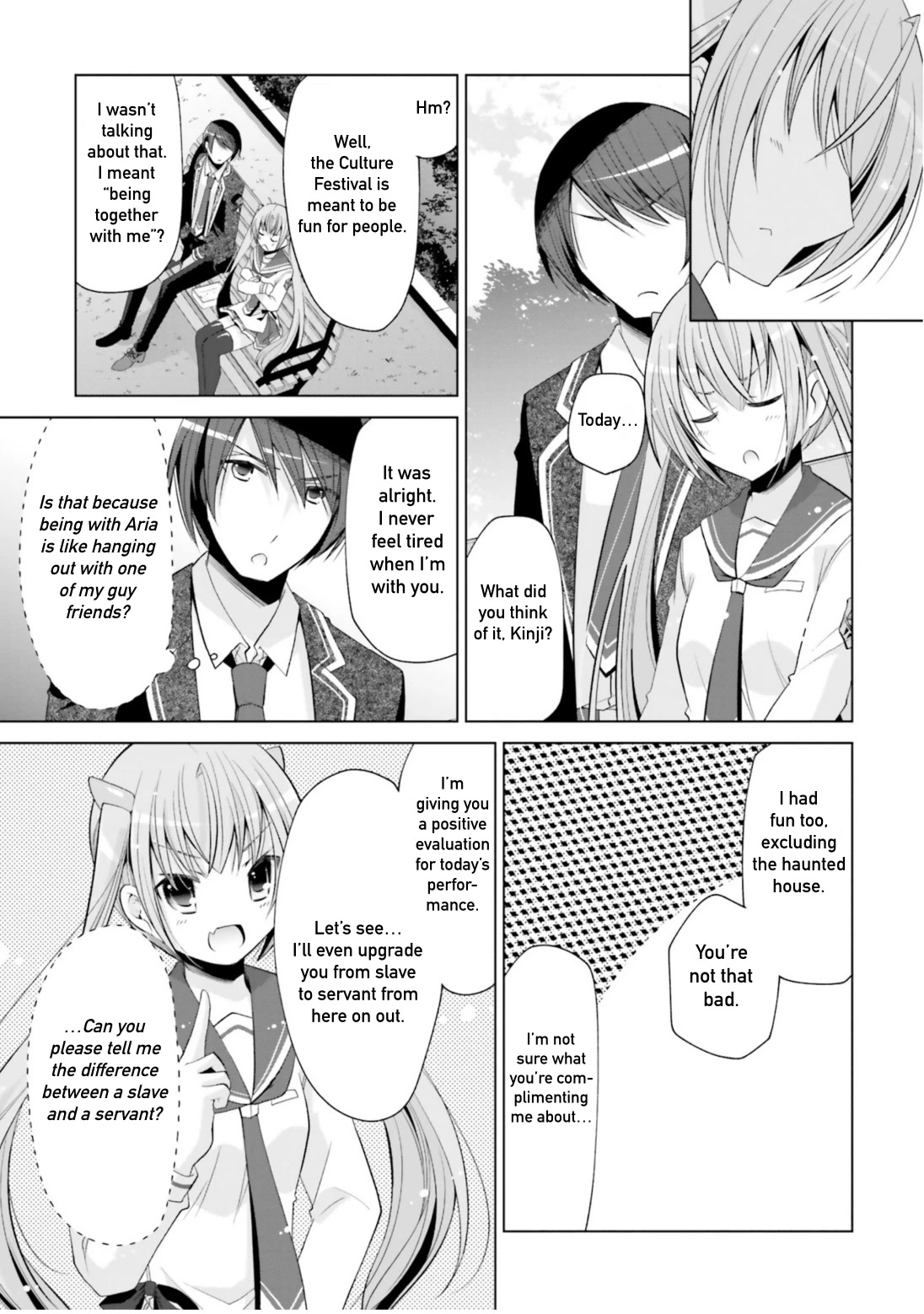 Hidan no Aria Chapter 116 page 25 - Chapter 116: Culture Festival, Day 2