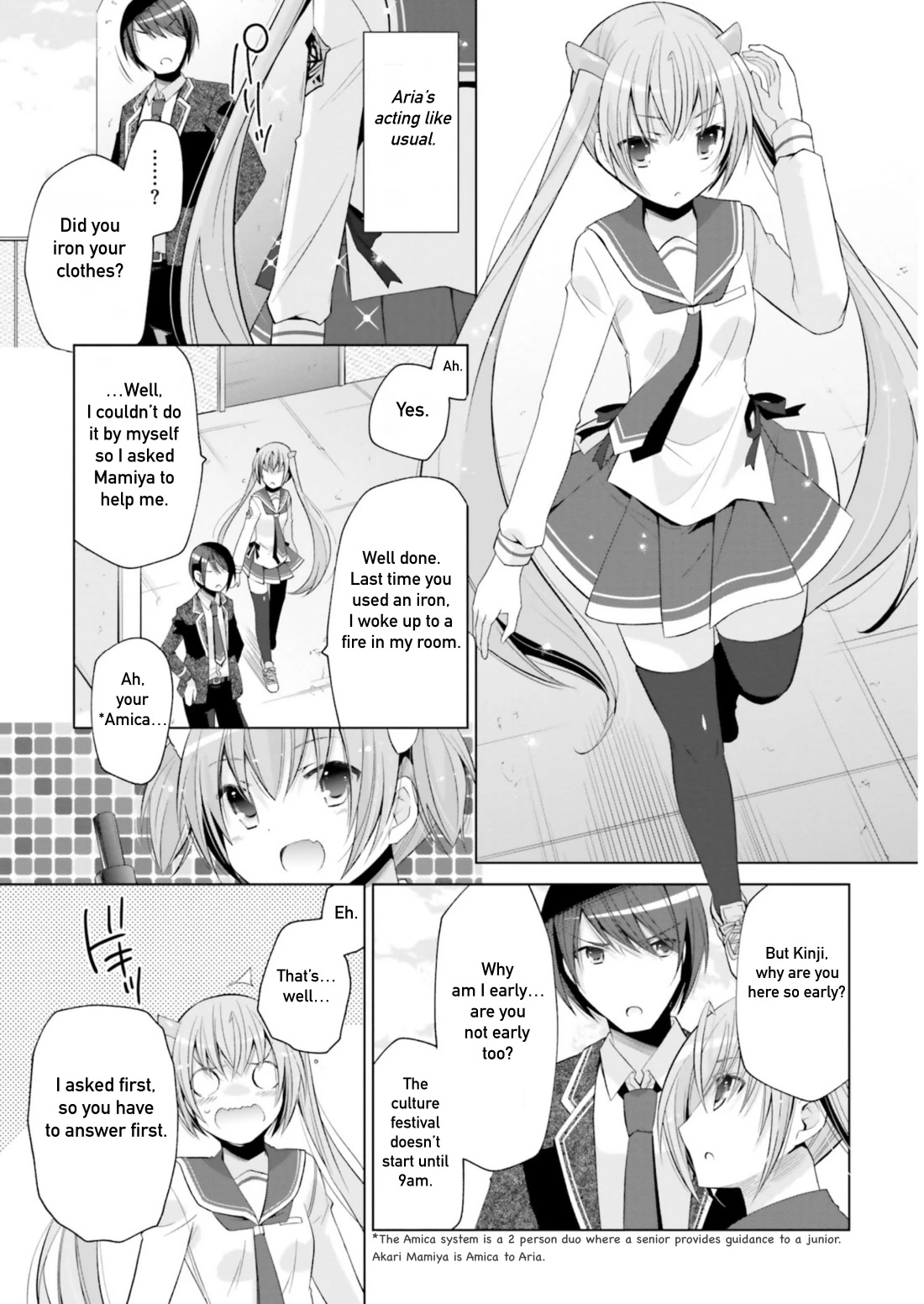 Hidan no Aria Chapter 116 page 3 - Chapter 116: Culture Festival, Day 2