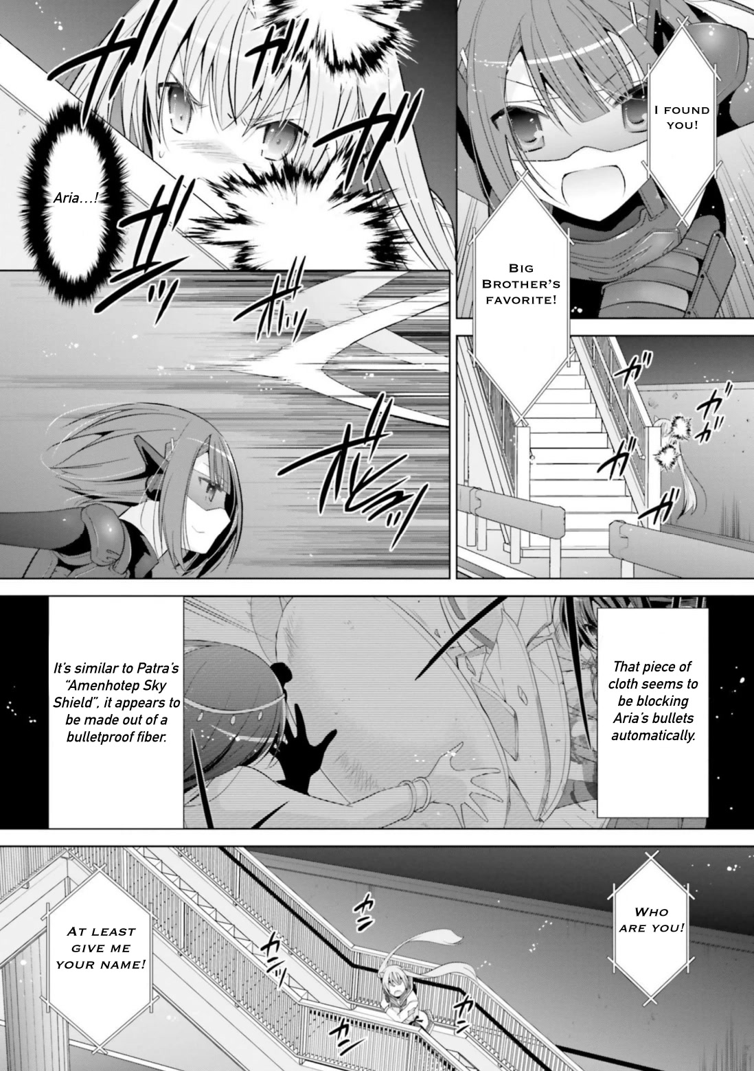 Hidan no Aria Chapter 118 page 12 - Chapter 118: Descent of the Hawk - Crimson Geo