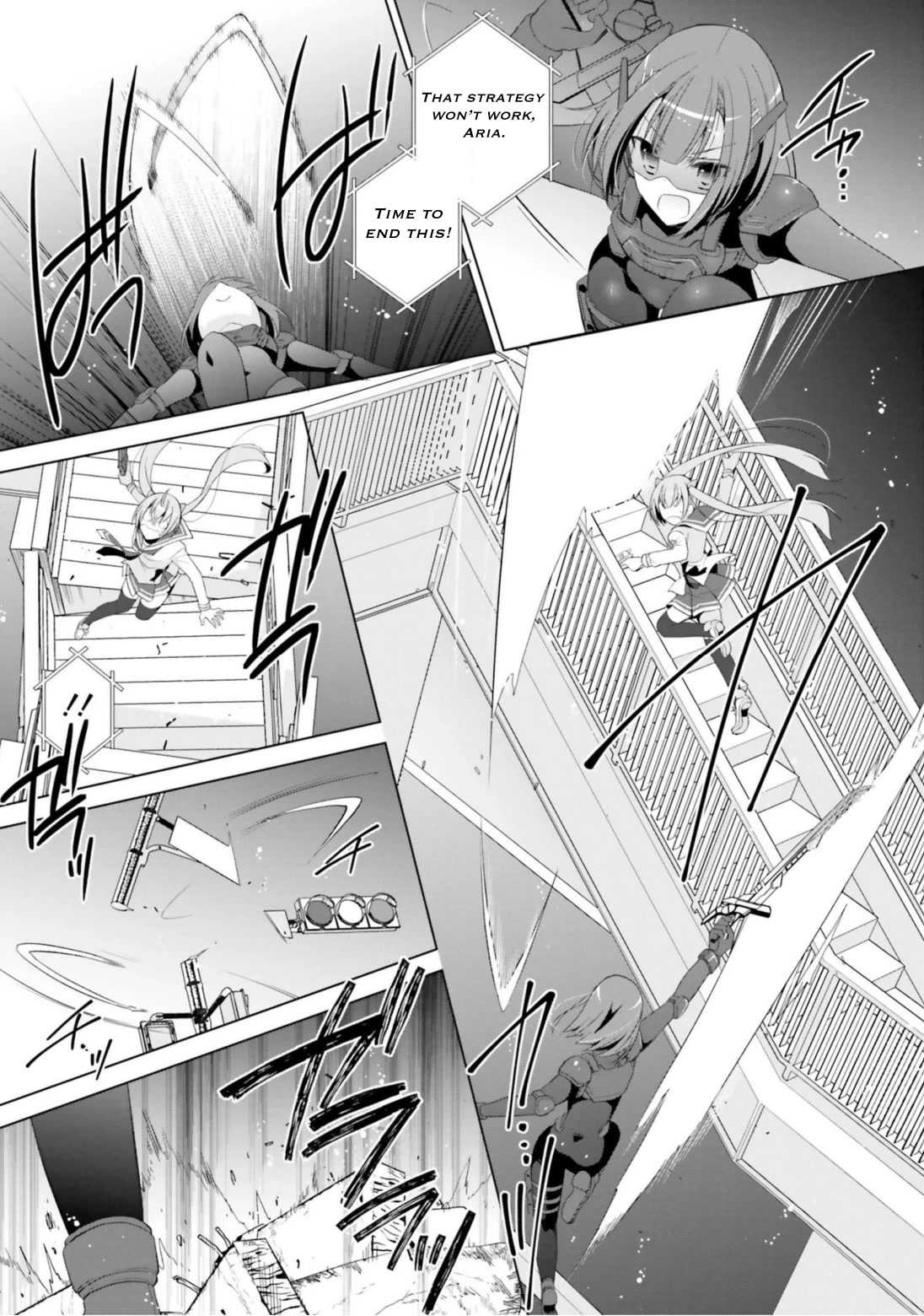 Hidan no Aria Chapter 118 page 13 - Chapter 118: Descent of the Hawk - Crimson Geo