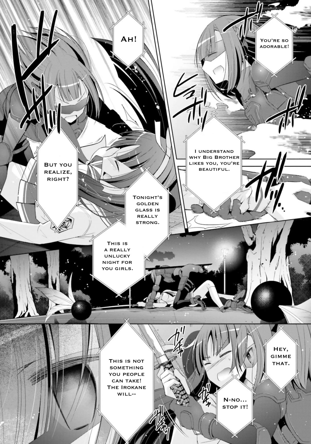 Hidan no Aria Chapter 118 page 16 - Chapter 118: Descent of the Hawk - Crimson Geo