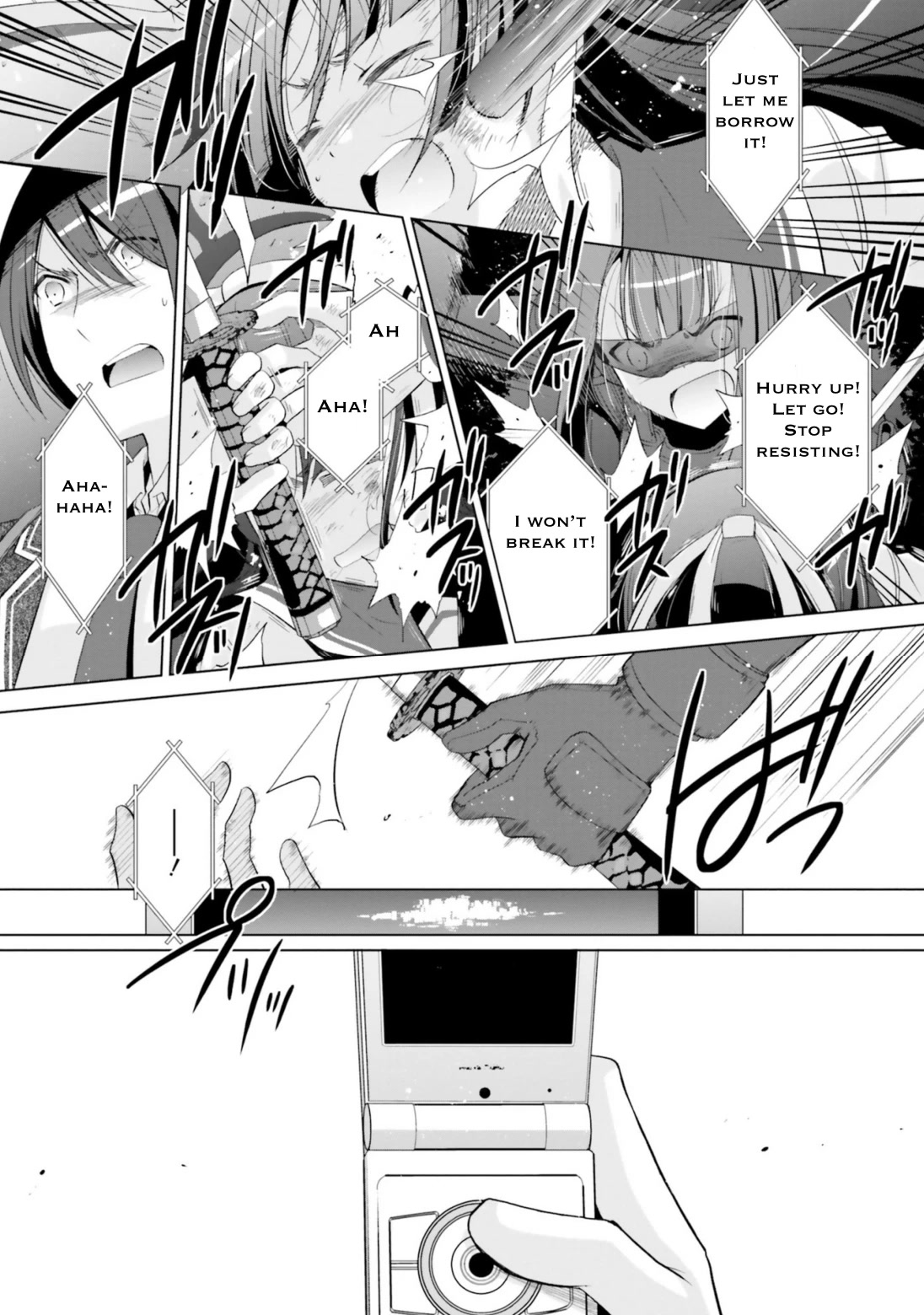 Hidan no Aria Chapter 118 page 17 - Chapter 118: Descent of the Hawk - Crimson Geo