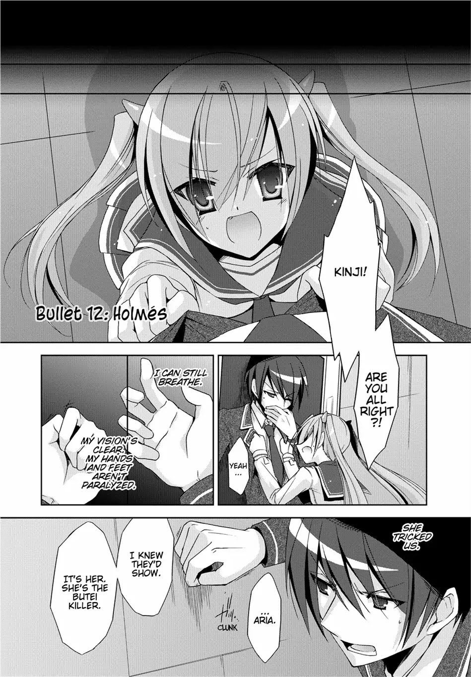 Hidan no Aria Chapter 12 page 1 - Chapter 12: Vol.3 Bullet 12: Holmes