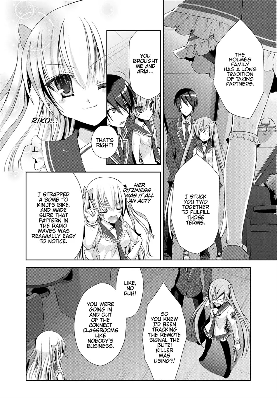 Hidan no Aria Chapter 12 page 14 - Chapter 12: Vol.3 Bullet 12: Holmes