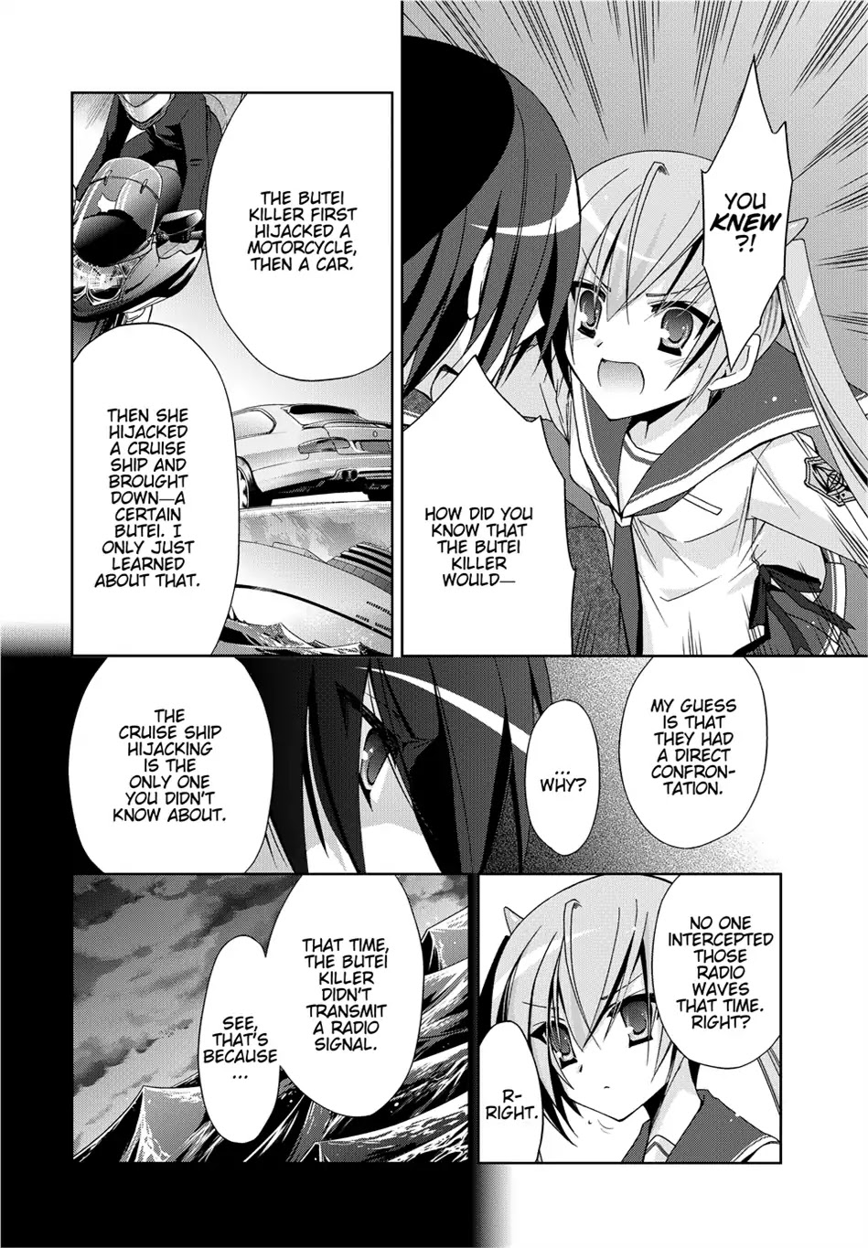 Hidan no Aria Chapter 12 page 2 - Chapter 12: Vol.3 Bullet 12: Holmes