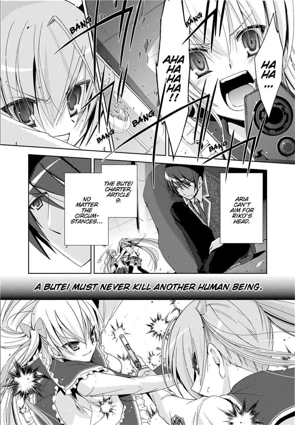 Hidan no Aria Chapter 12 page 24 - Chapter 12: Vol.3 Bullet 12: Holmes