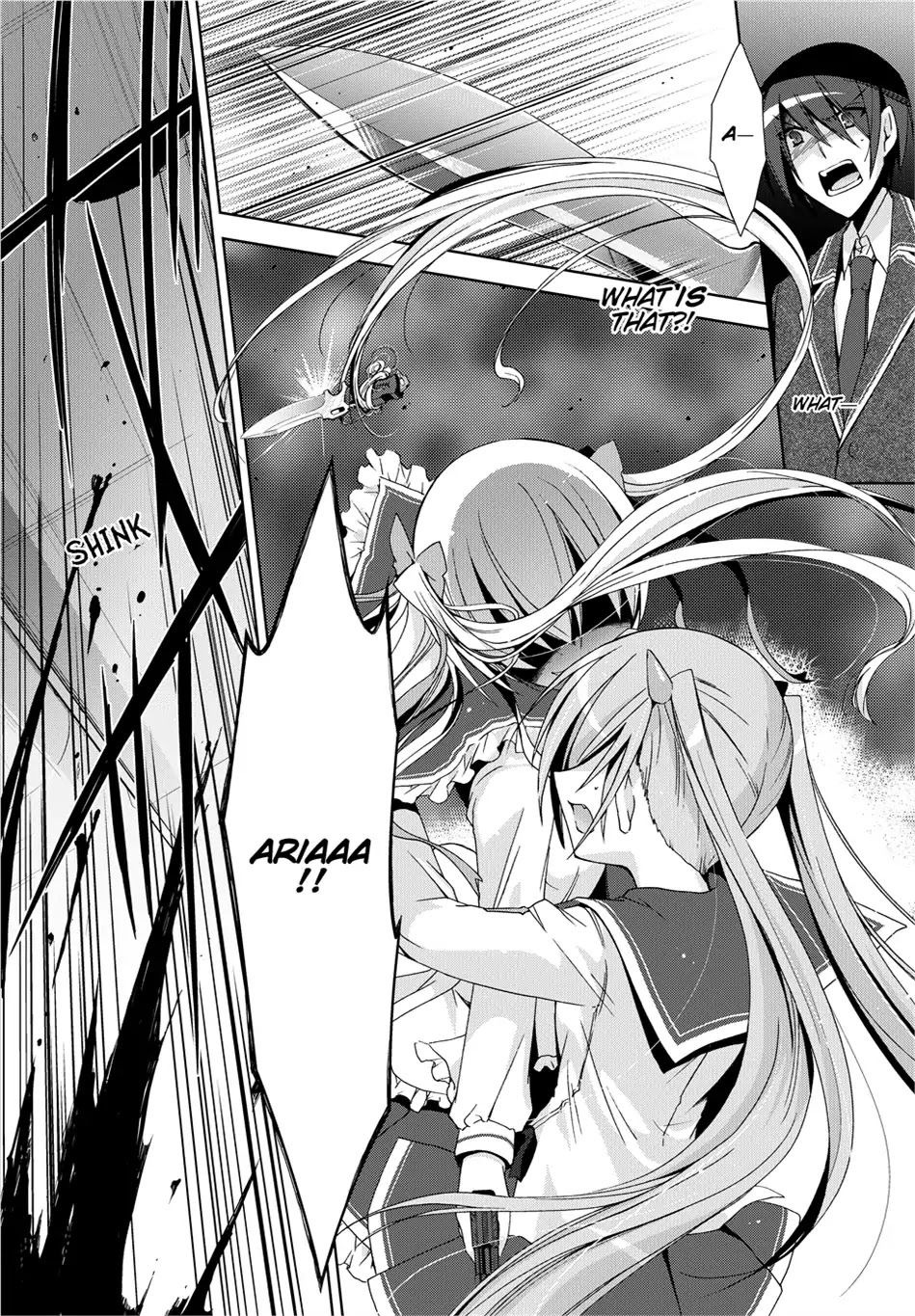 Hidan no Aria Chapter 12 page 28 - Chapter 12: Vol.3 Bullet 12: Holmes