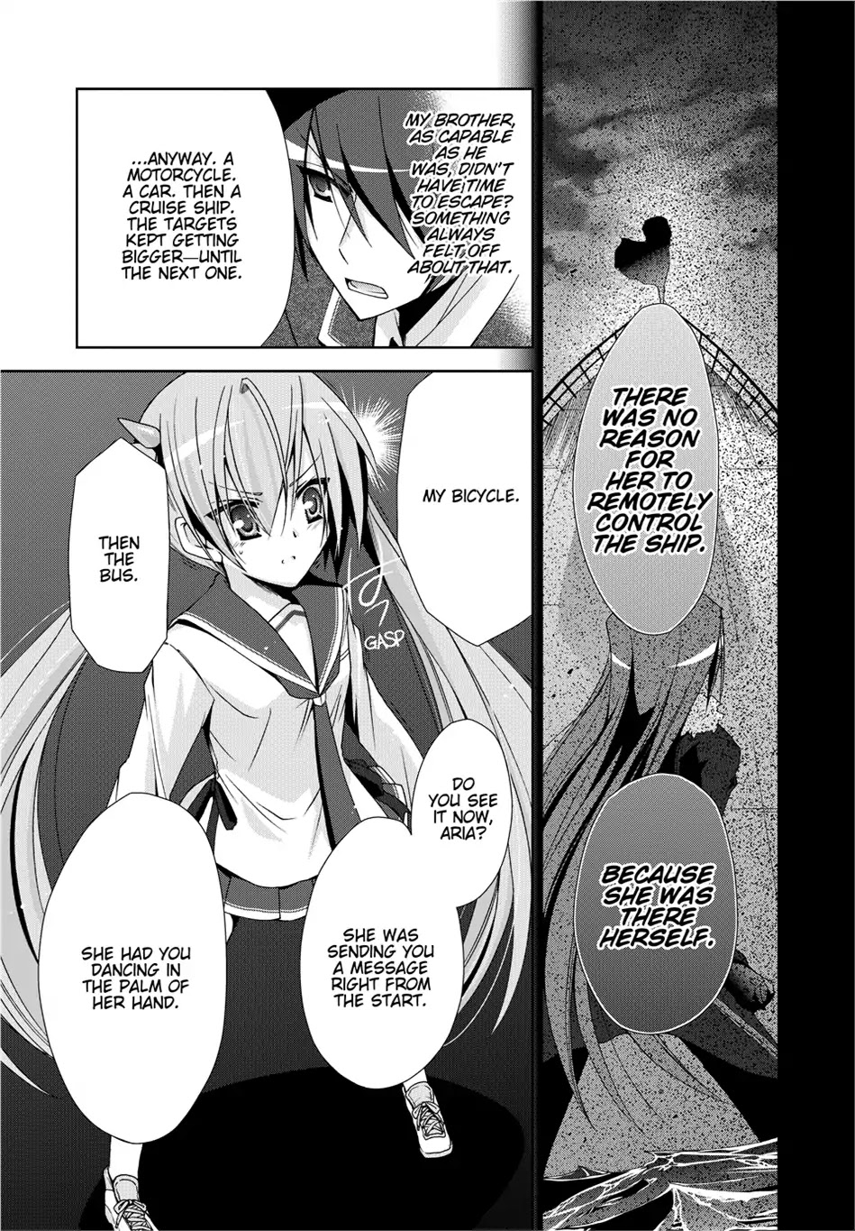 Hidan no Aria Chapter 12 page 3 - Chapter 12: Vol.3 Bullet 12: Holmes
