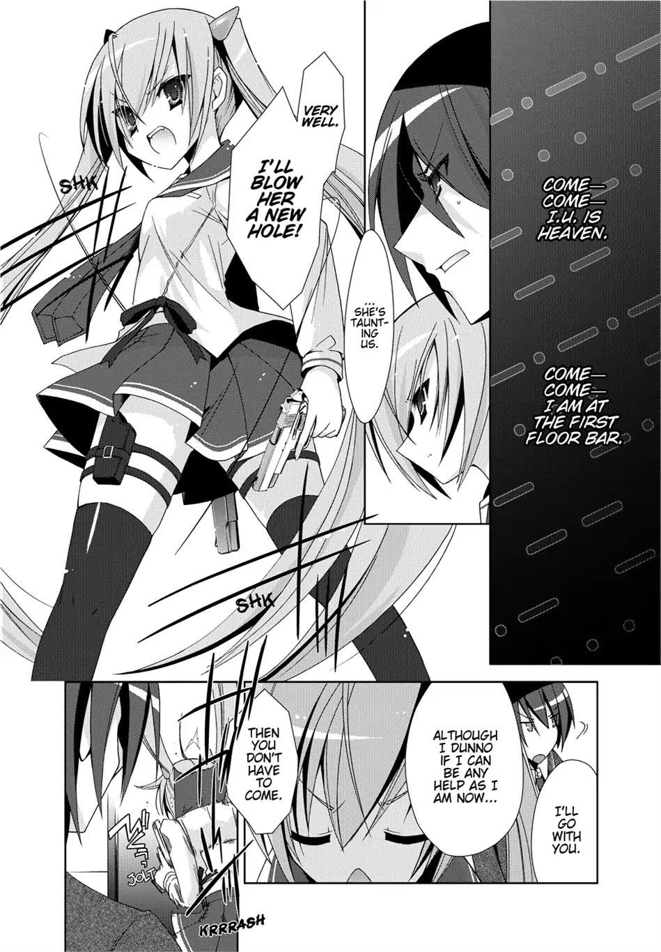 Hidan no Aria Chapter 12 page 5 - Chapter 12: Vol.3 Bullet 12: Holmes