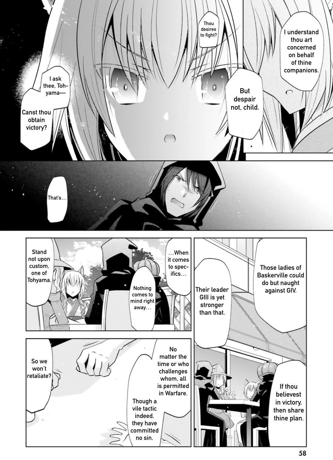 Hidan no Aria Chapter 120 page 10 - Chapter 120: Deen Conference